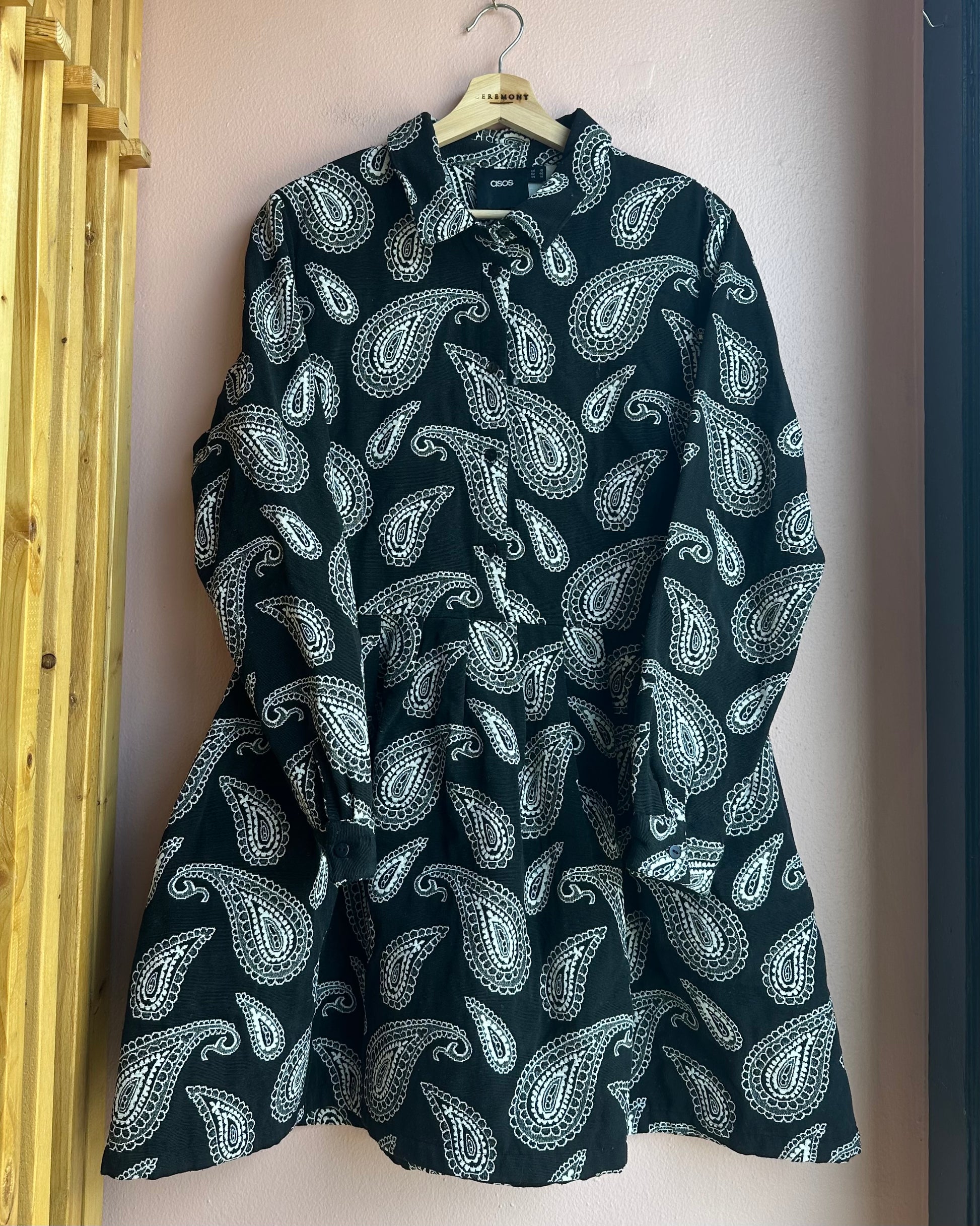 Paisley Denim Dress