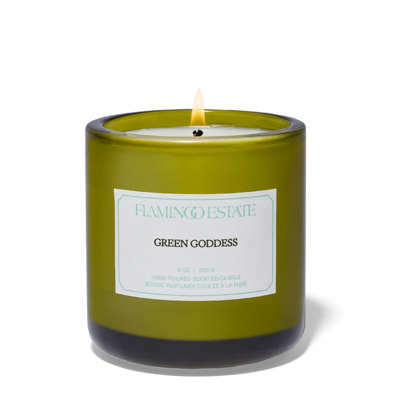 GREEN GODDESS CANDLE BY FLAMINGO ESTATE