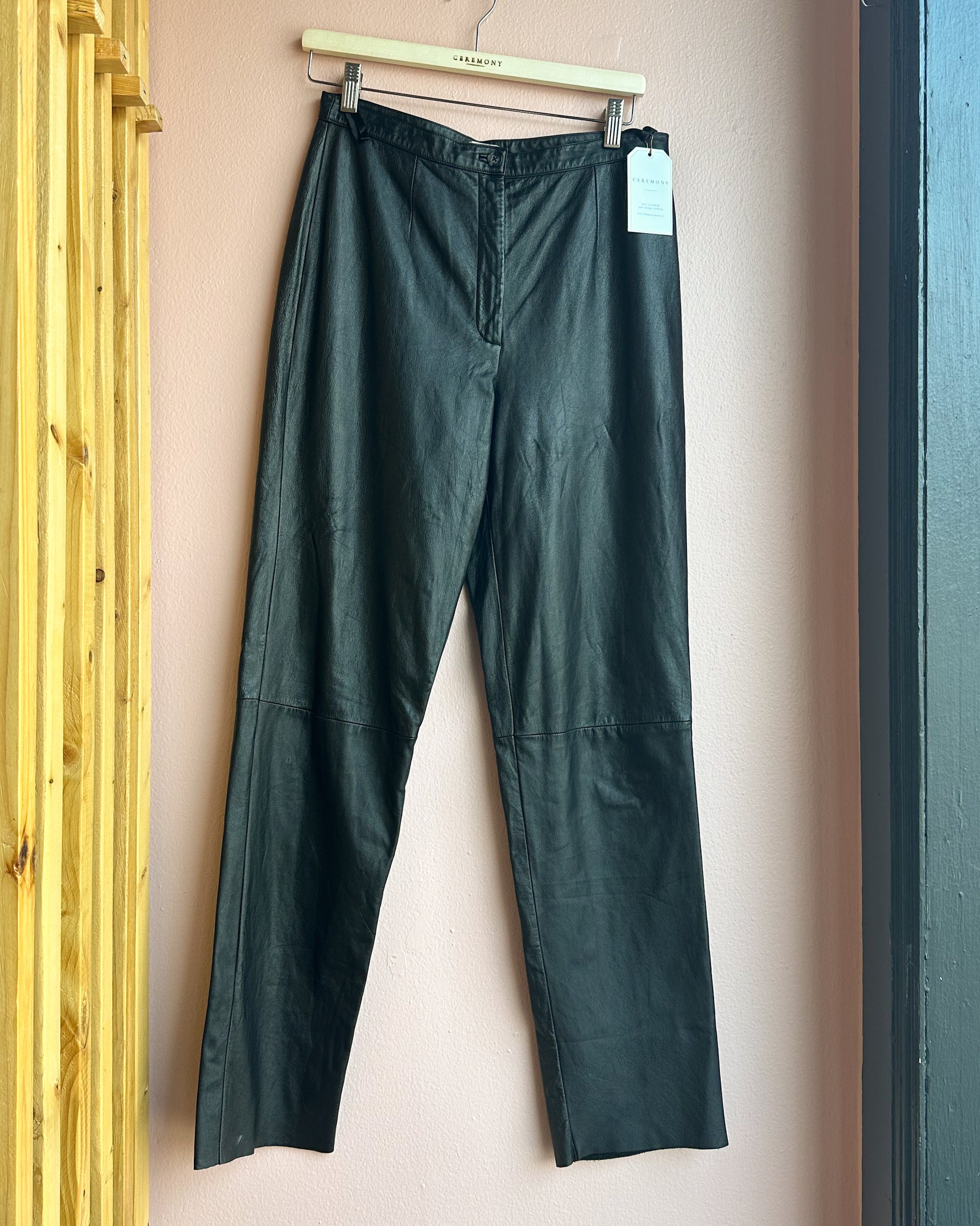 Apostrophe Leather Pants