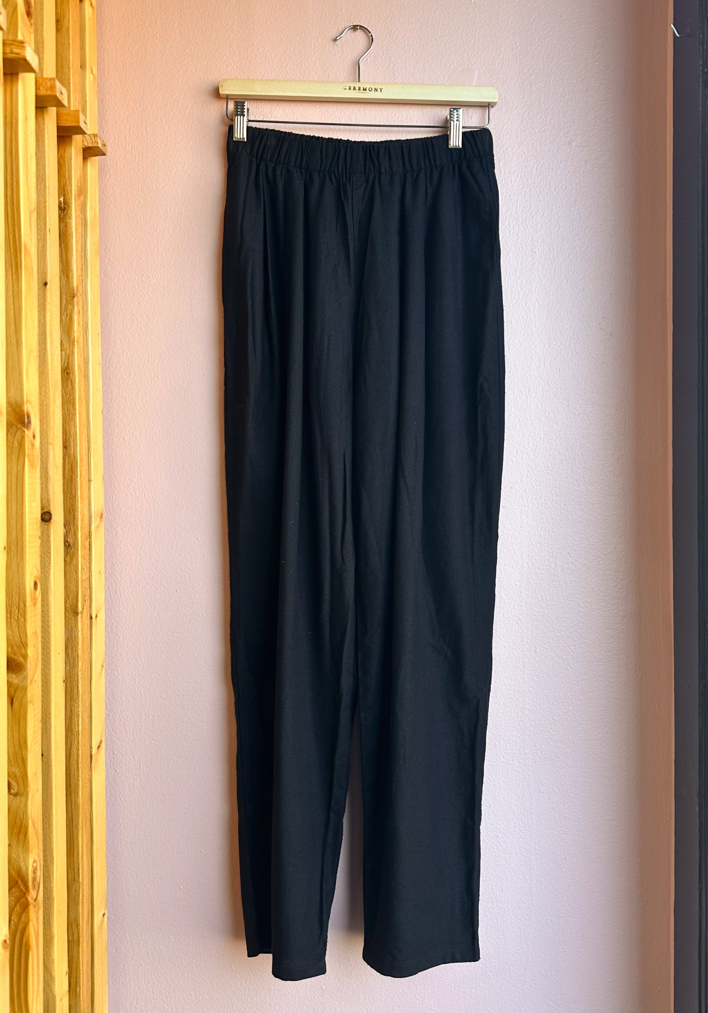 Lena Raw Silk Pant