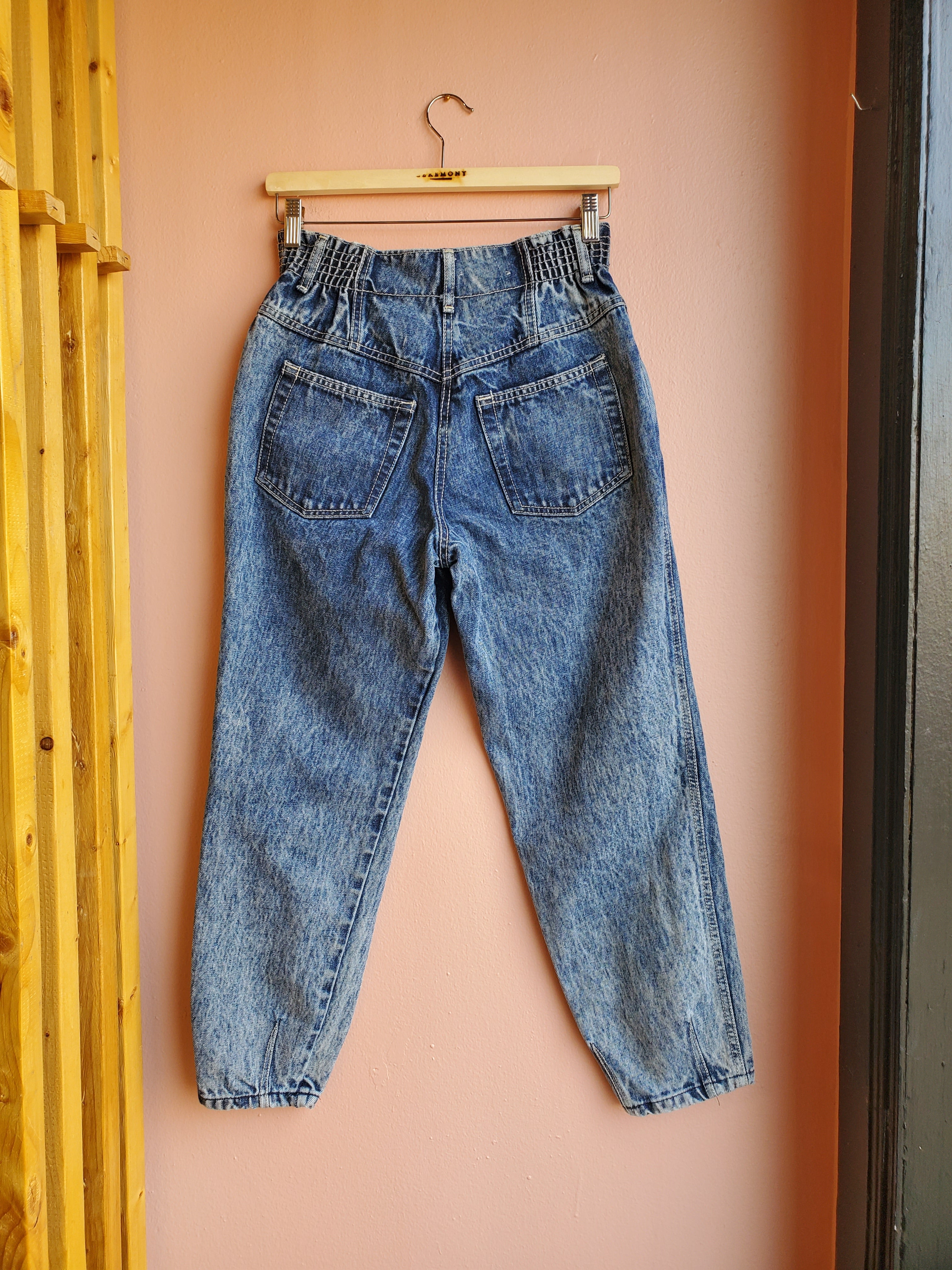 Vintage Gitano Acid Wash Jeans / Sz 10P