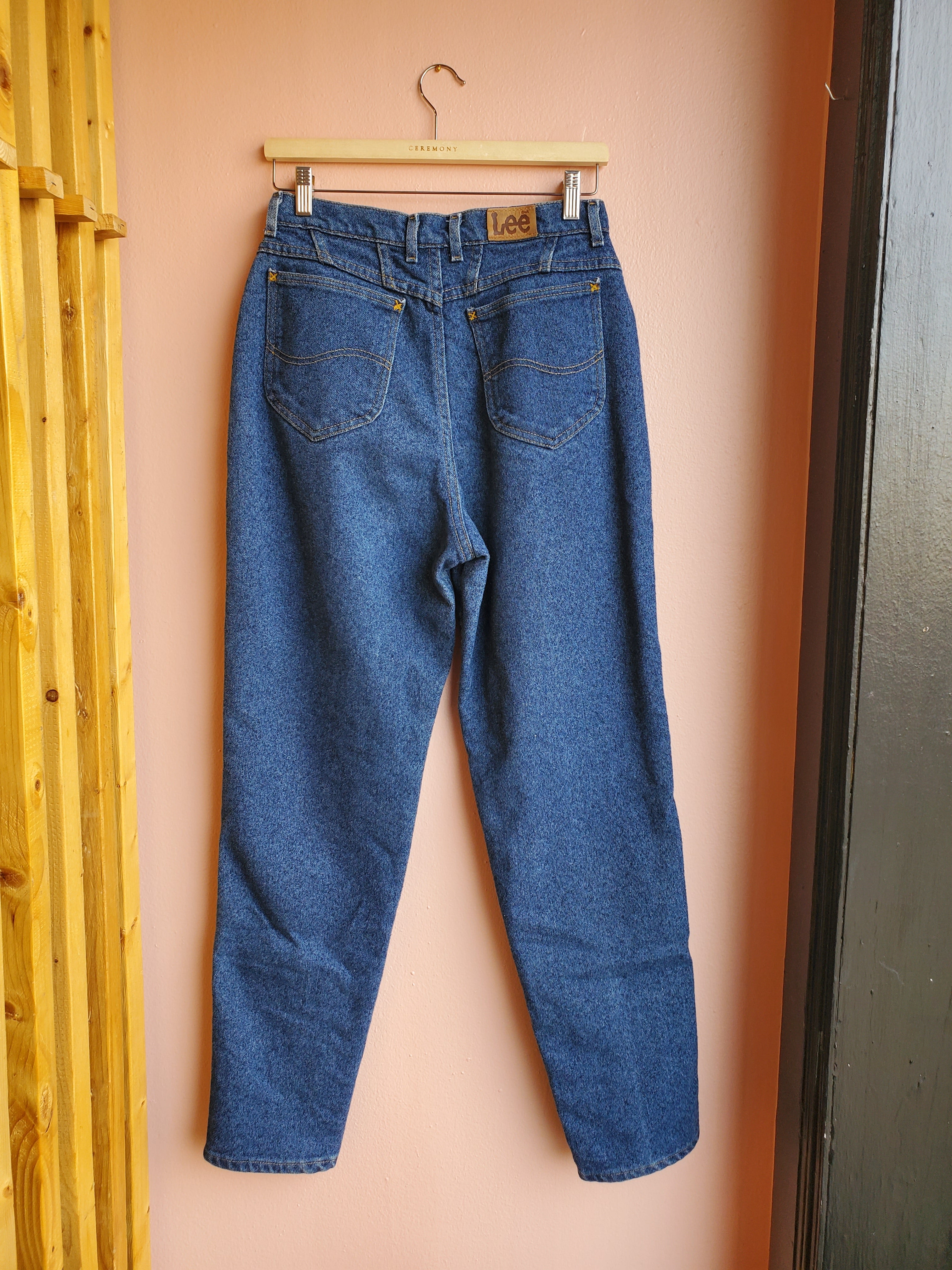 Vintage Lee Dark Wash Jeans / Sz 14L