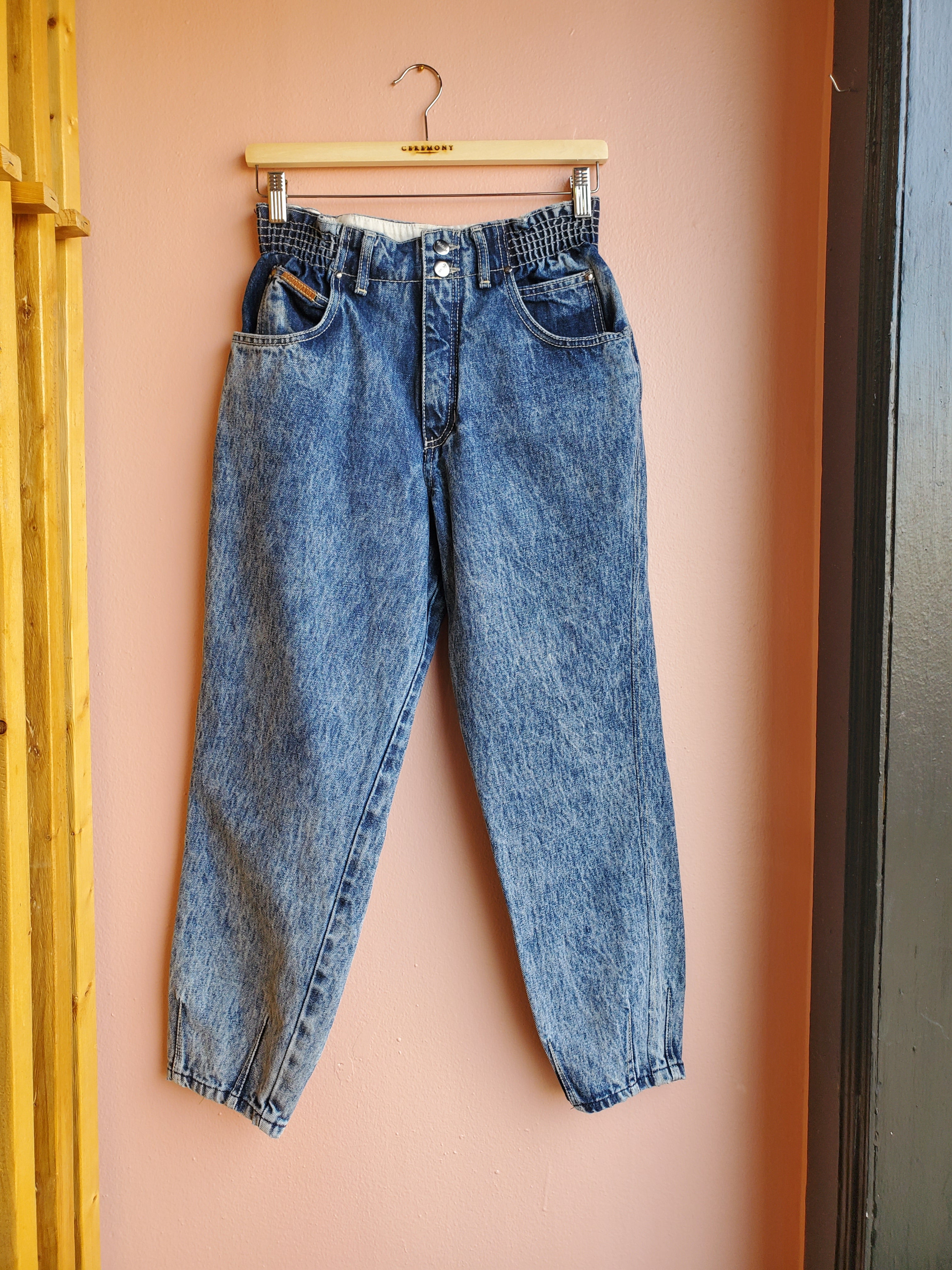 Vintage Gitano Acid Wash Jeans / Sz 10P