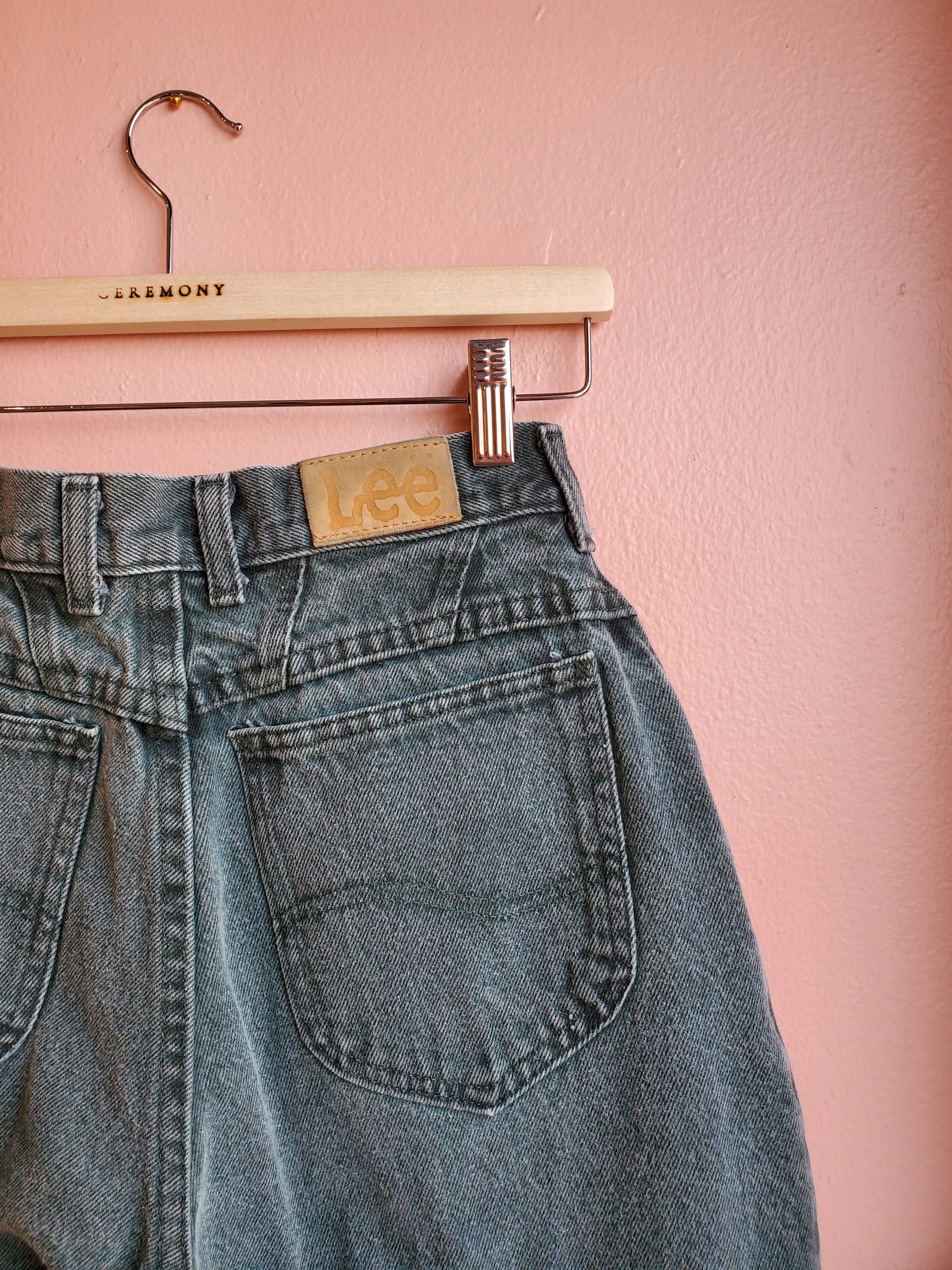 Vintage Lee Green Jeans / Sz 10P