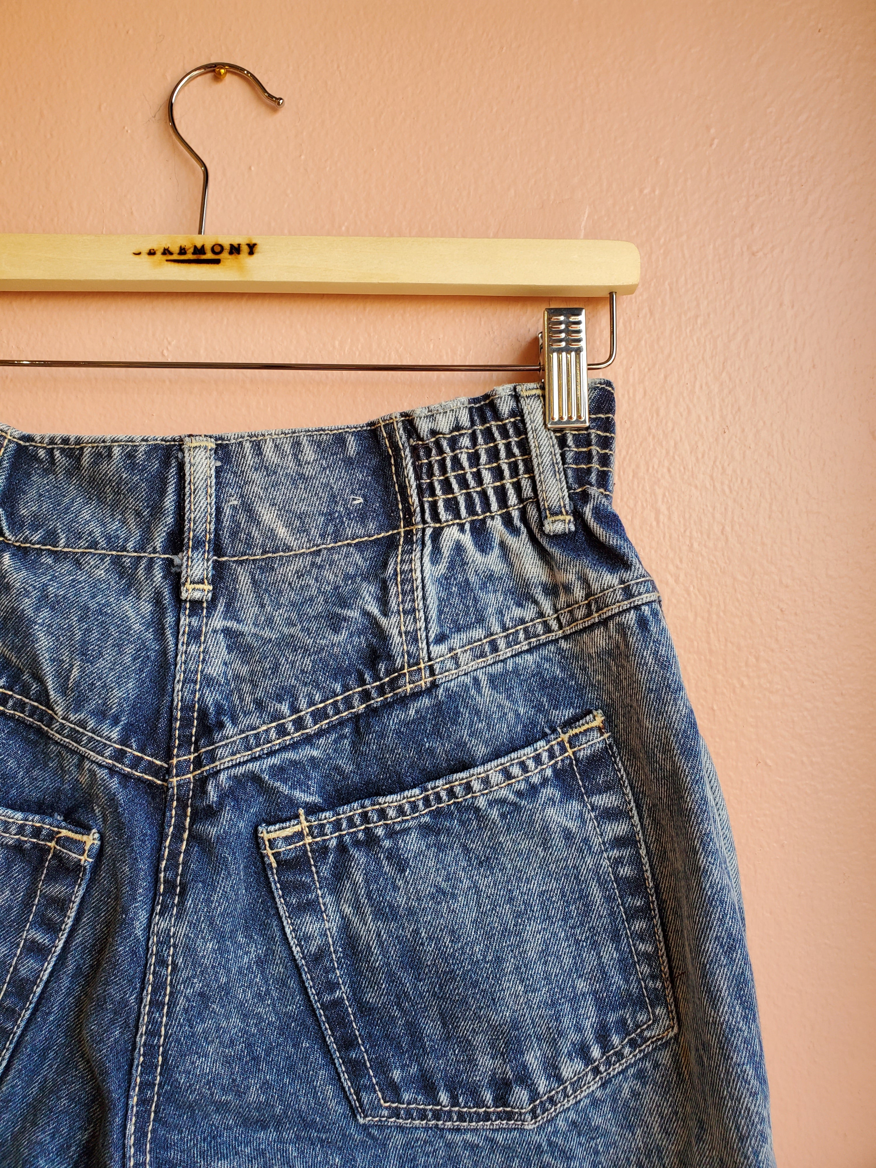 Vintage Gitano Acid Wash Jeans / Sz 10P