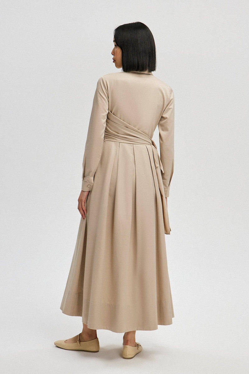 Khia Cotton Shirtdress