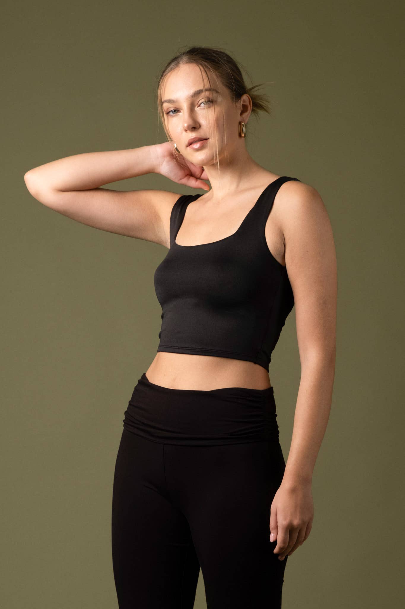 Reversible Square Neck Tank