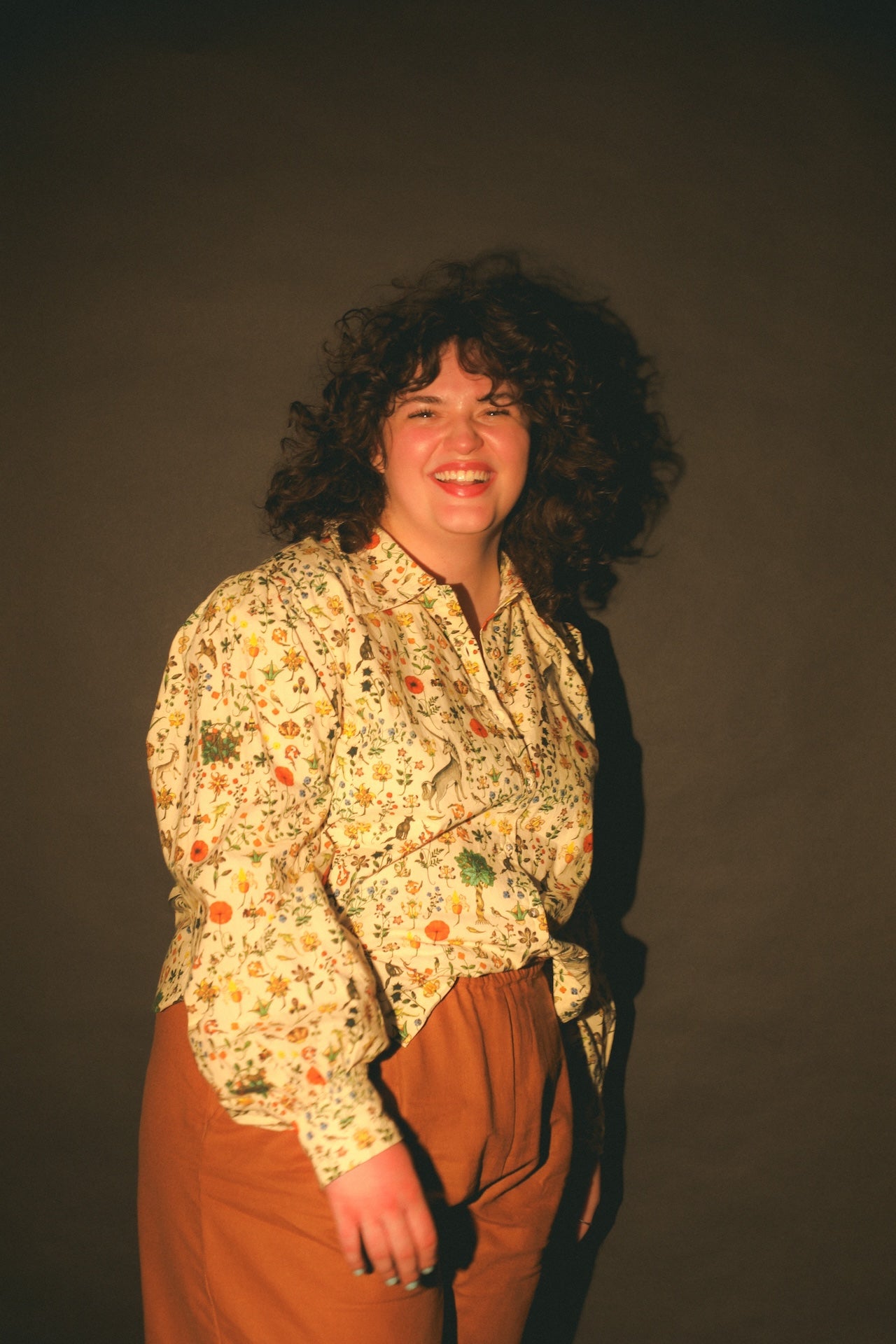 Enchantment Blouse in Ivory Illuminated