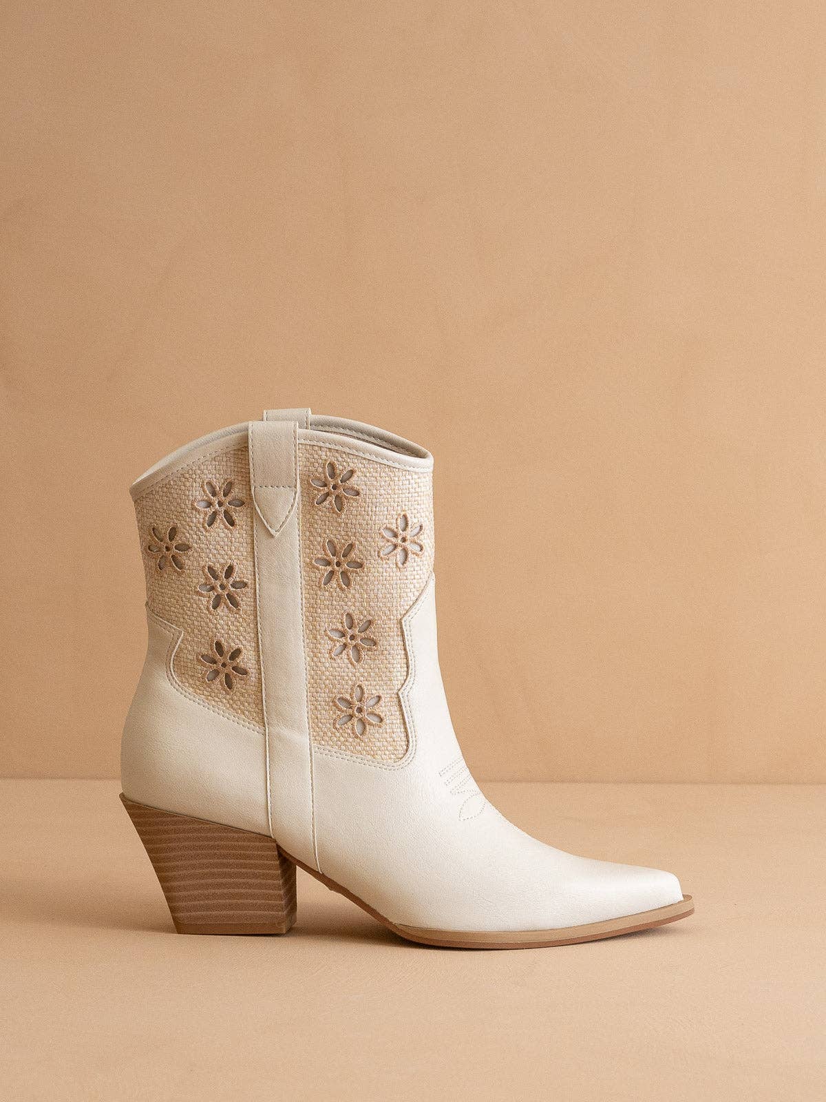 Della Floral Cowboy Boots