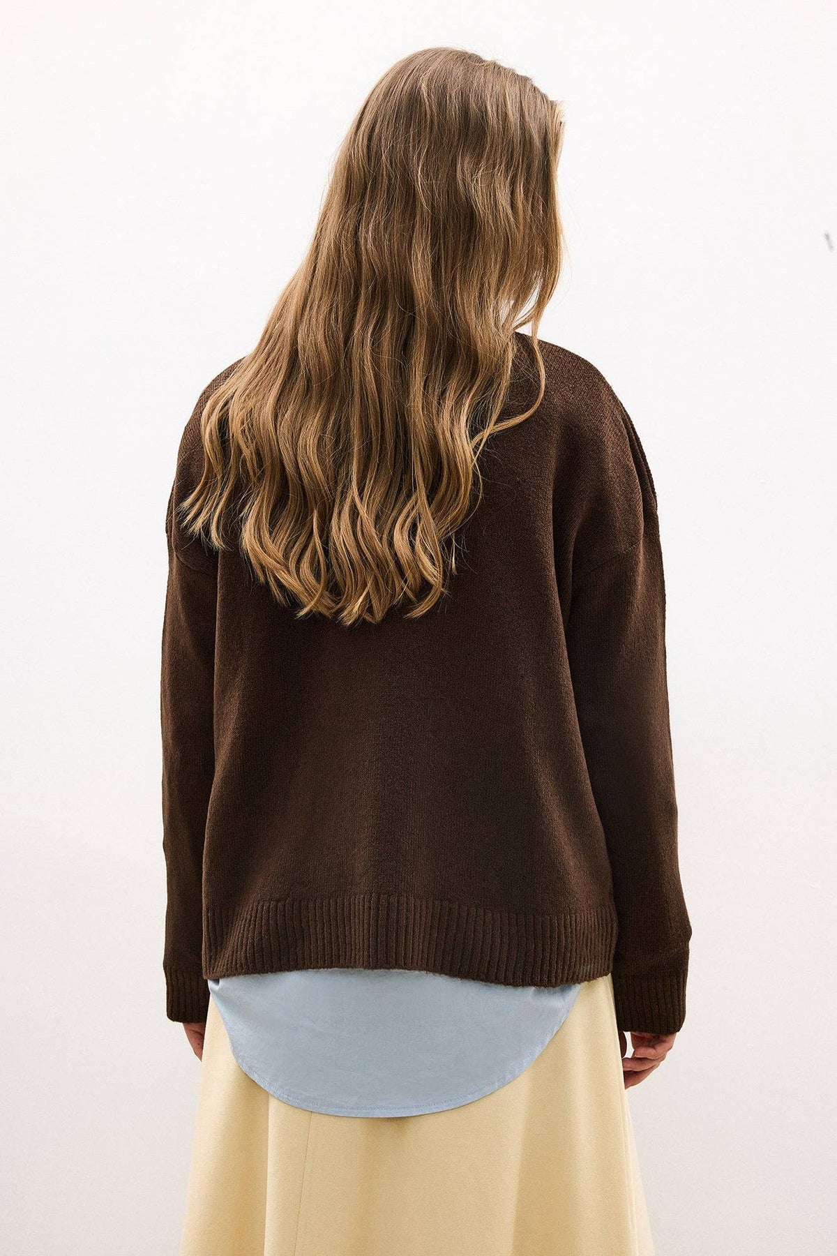 Chessy Sweater / Brown