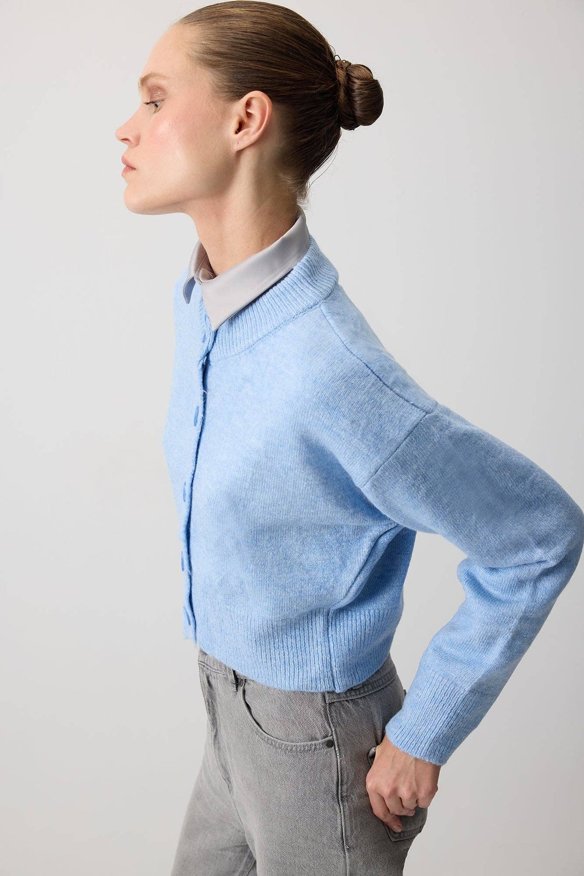 Nadine Cardigan / Sky