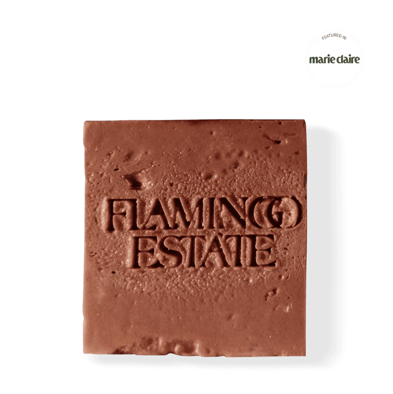 NIGHT BLOOMING JASMINE & DAMASK ROSE SOAP BRICK BY FLAMINGO ESTATE