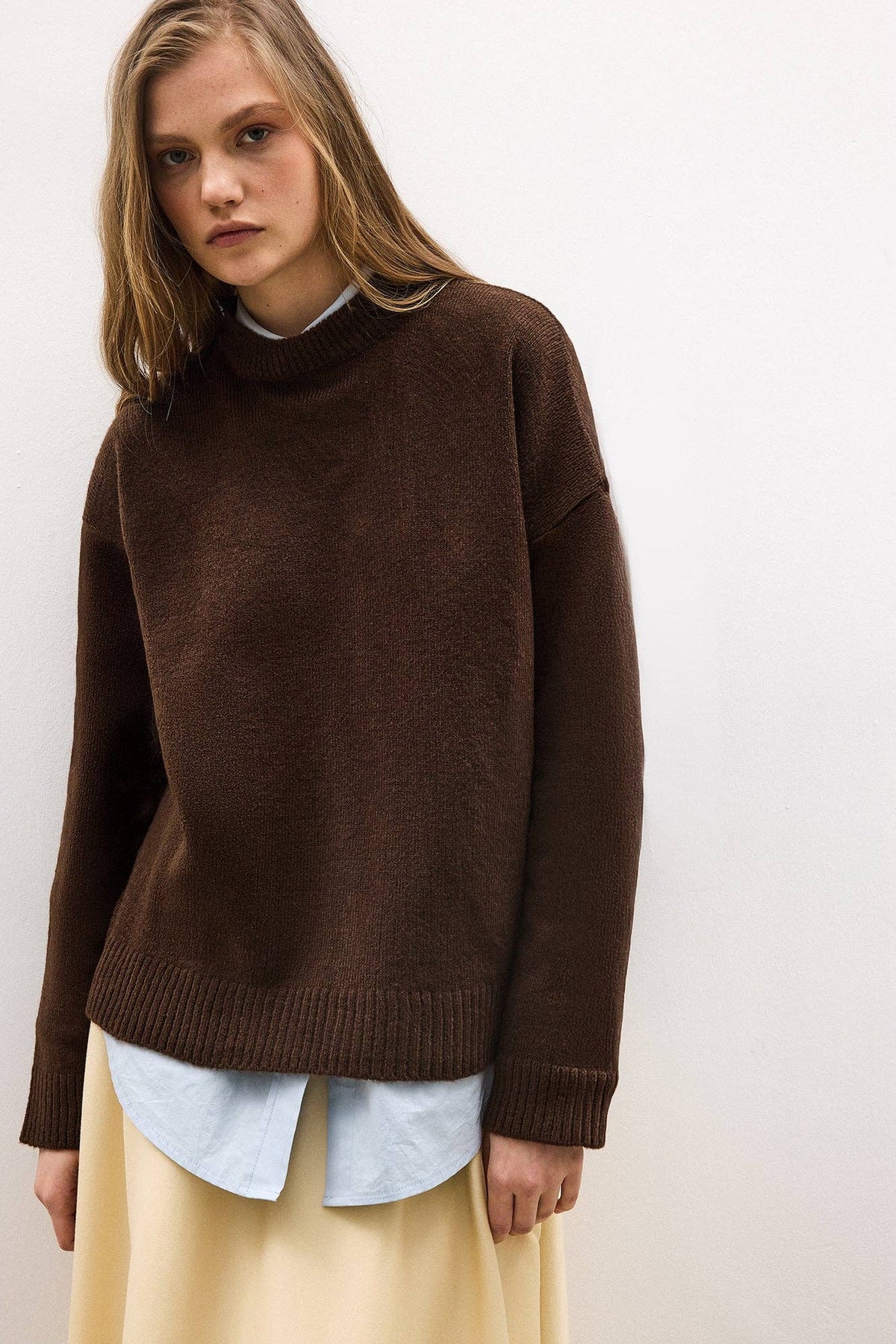 Chessy Sweater / Brown