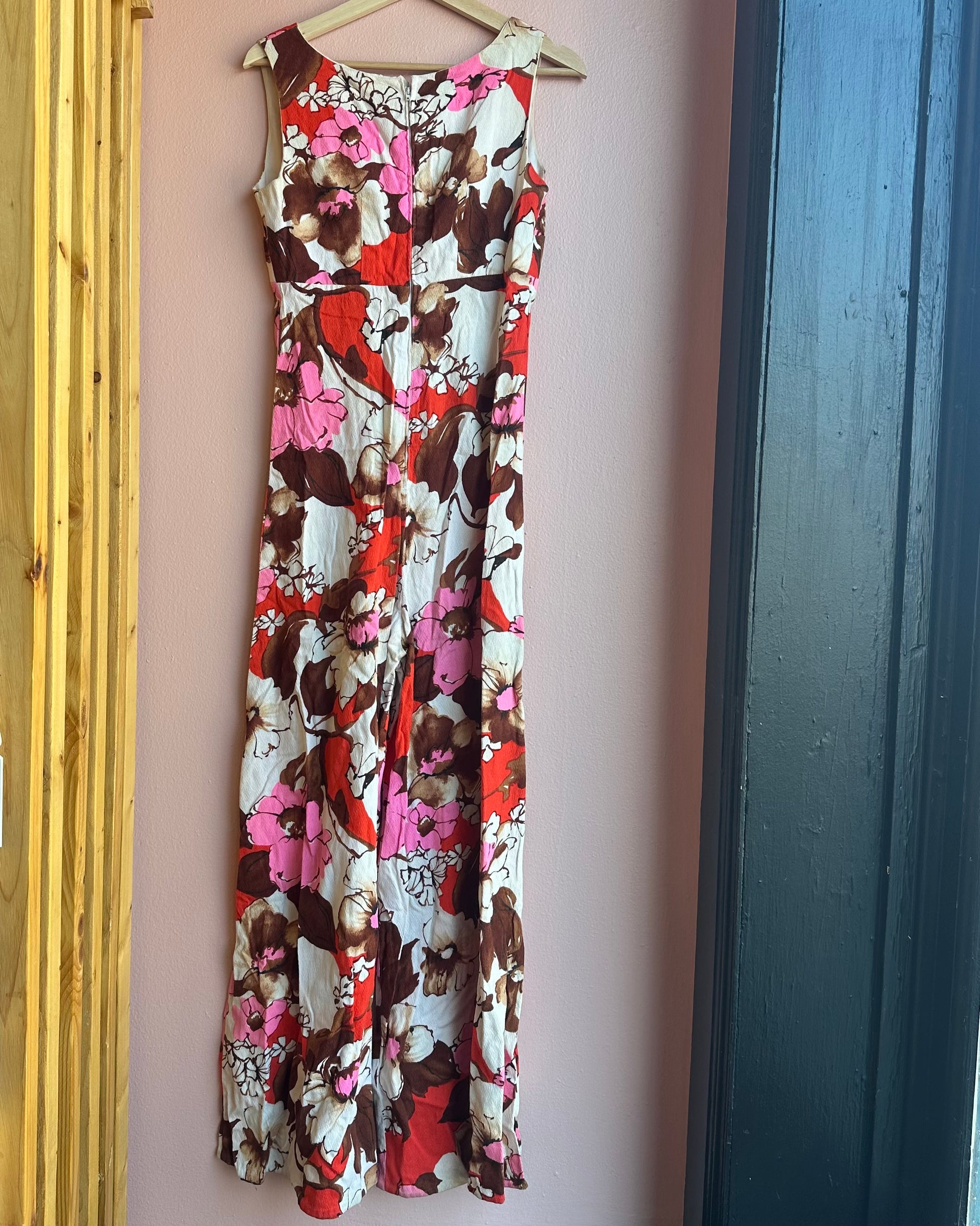 Vintage Floral Jumpsuit
