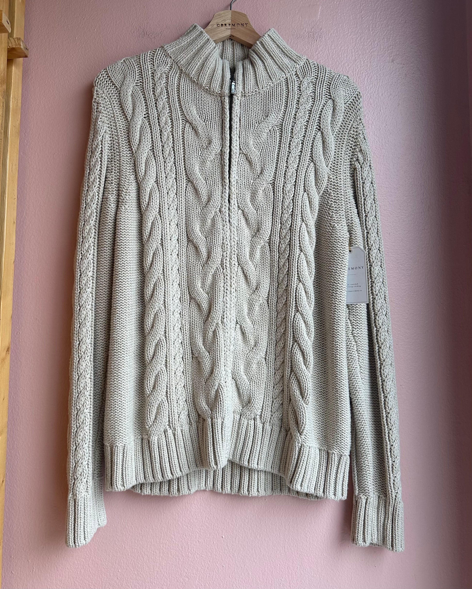 L.L. Bean Zip-Up Sweater