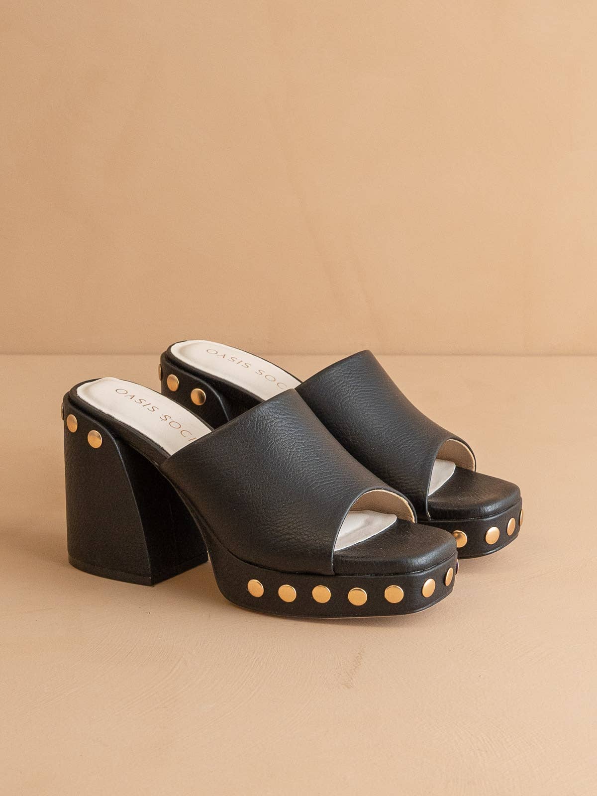 Leona Studded Platform Heel