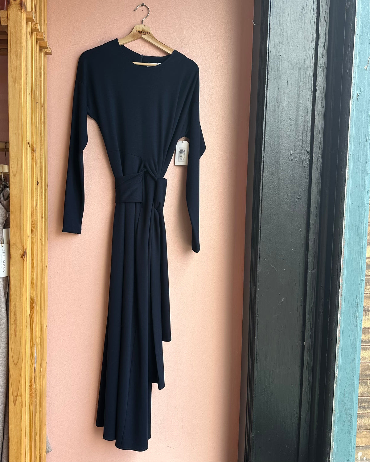 Belle Dress in Navy
