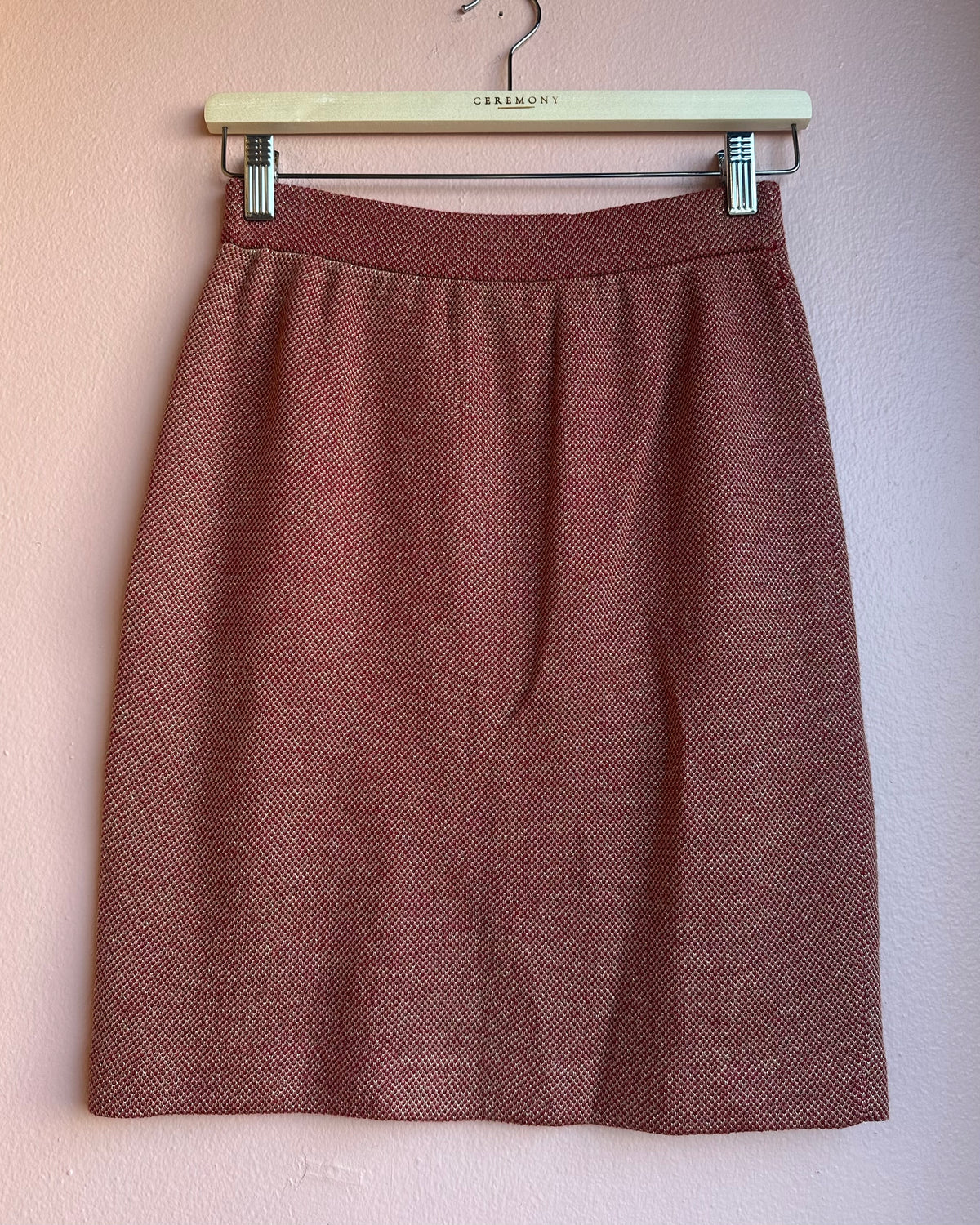 St. John Red Skirt / sz 2