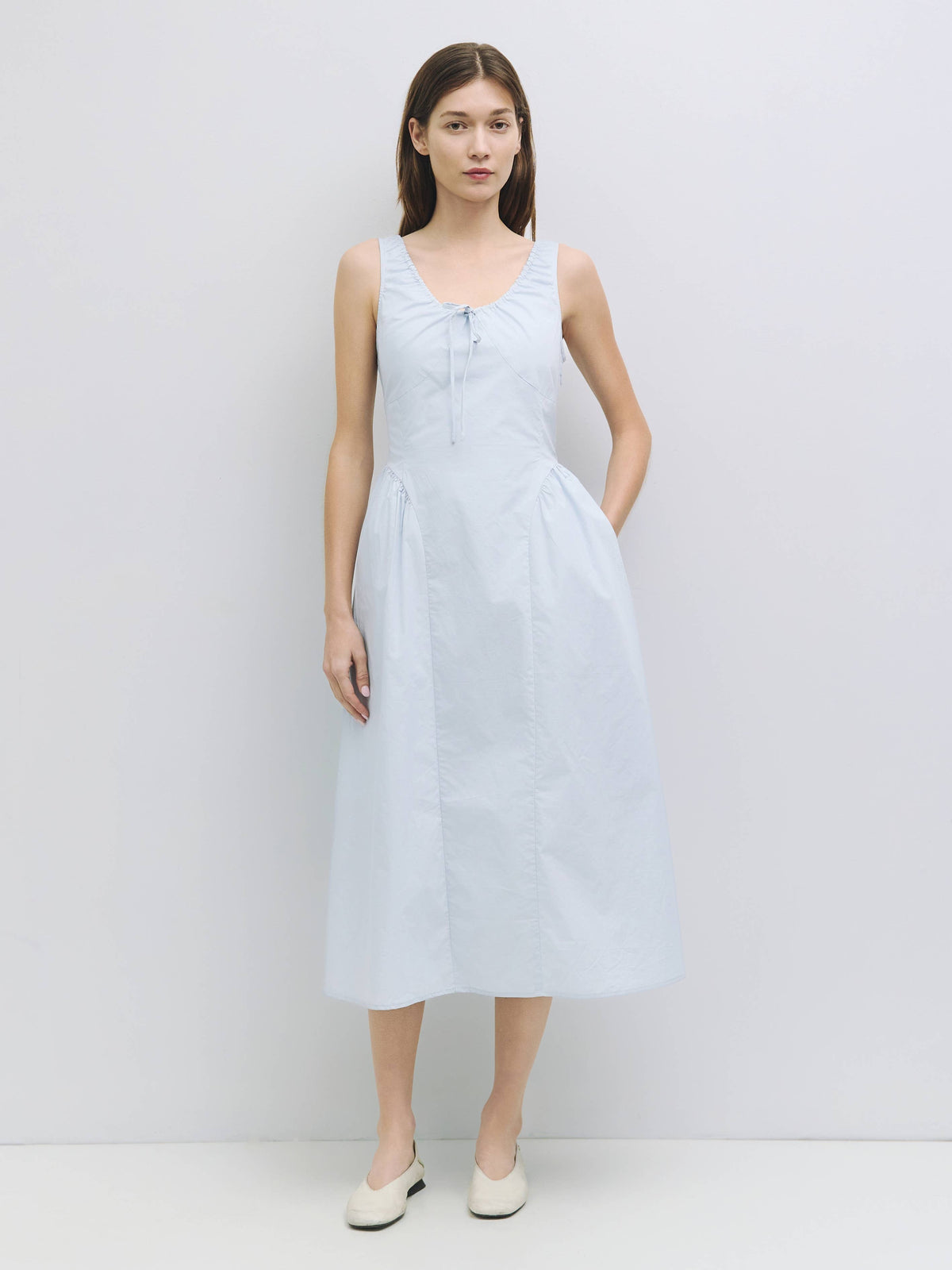 Anika Dress in Blue
