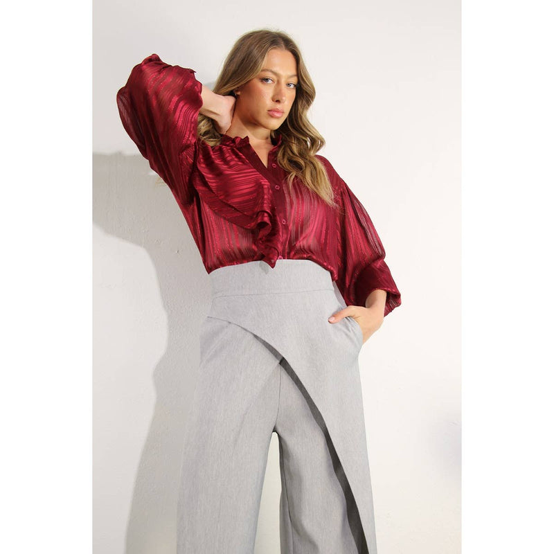 Arena Ruffle Blouse