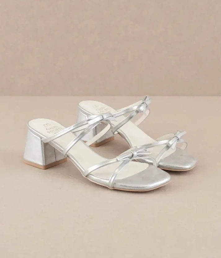 Maci Heels / Silver
