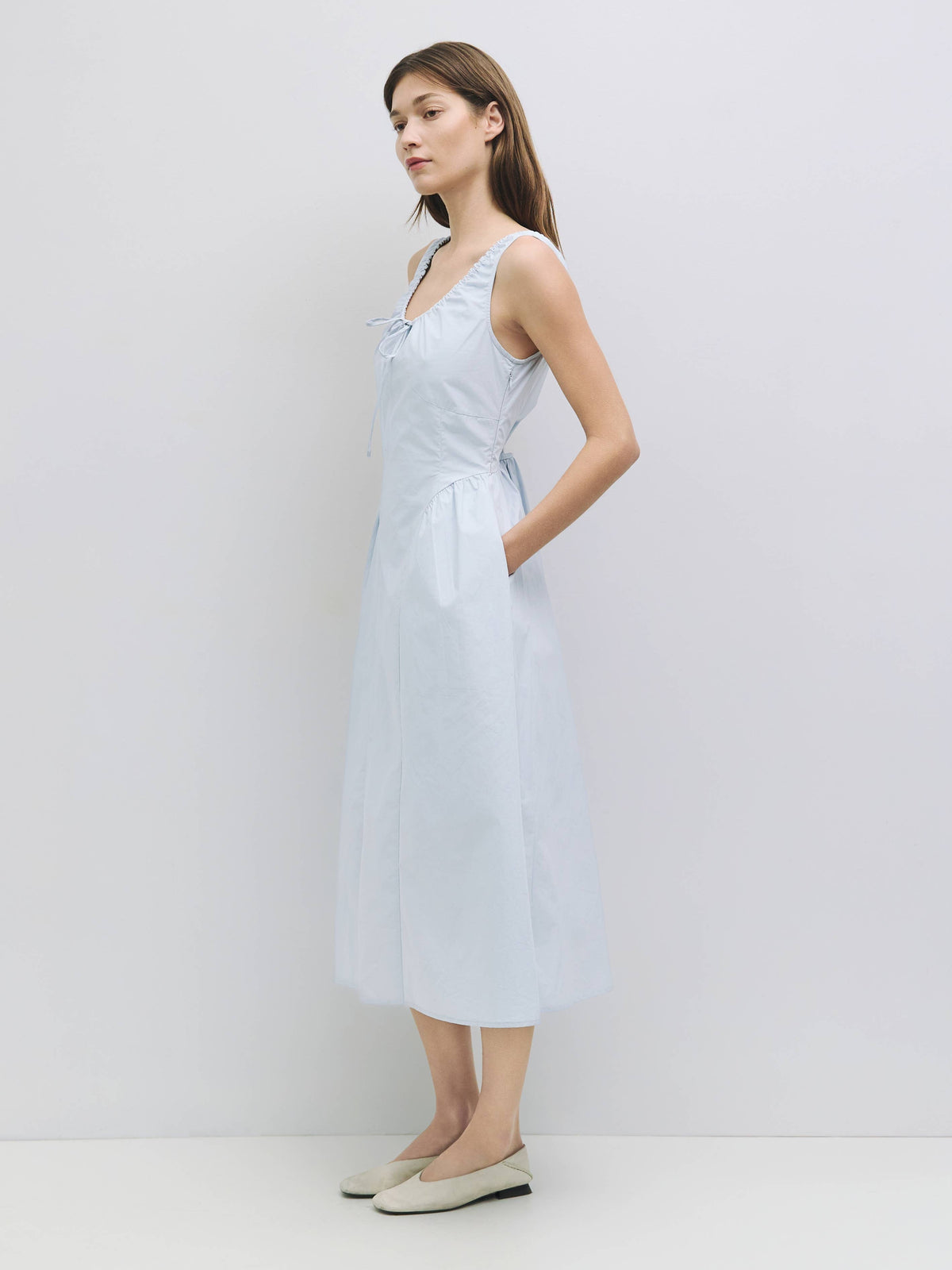 Anika Dress in Blue