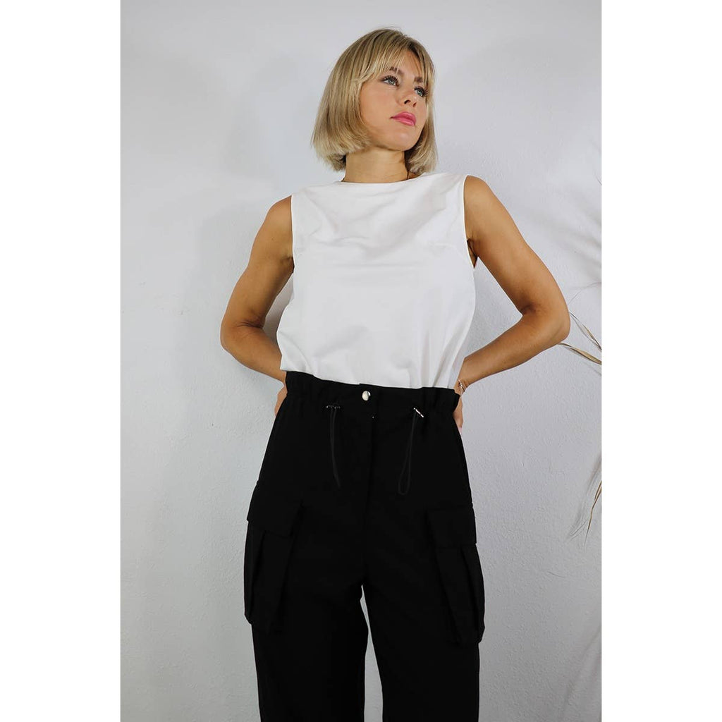 Rita Sheer Back Top