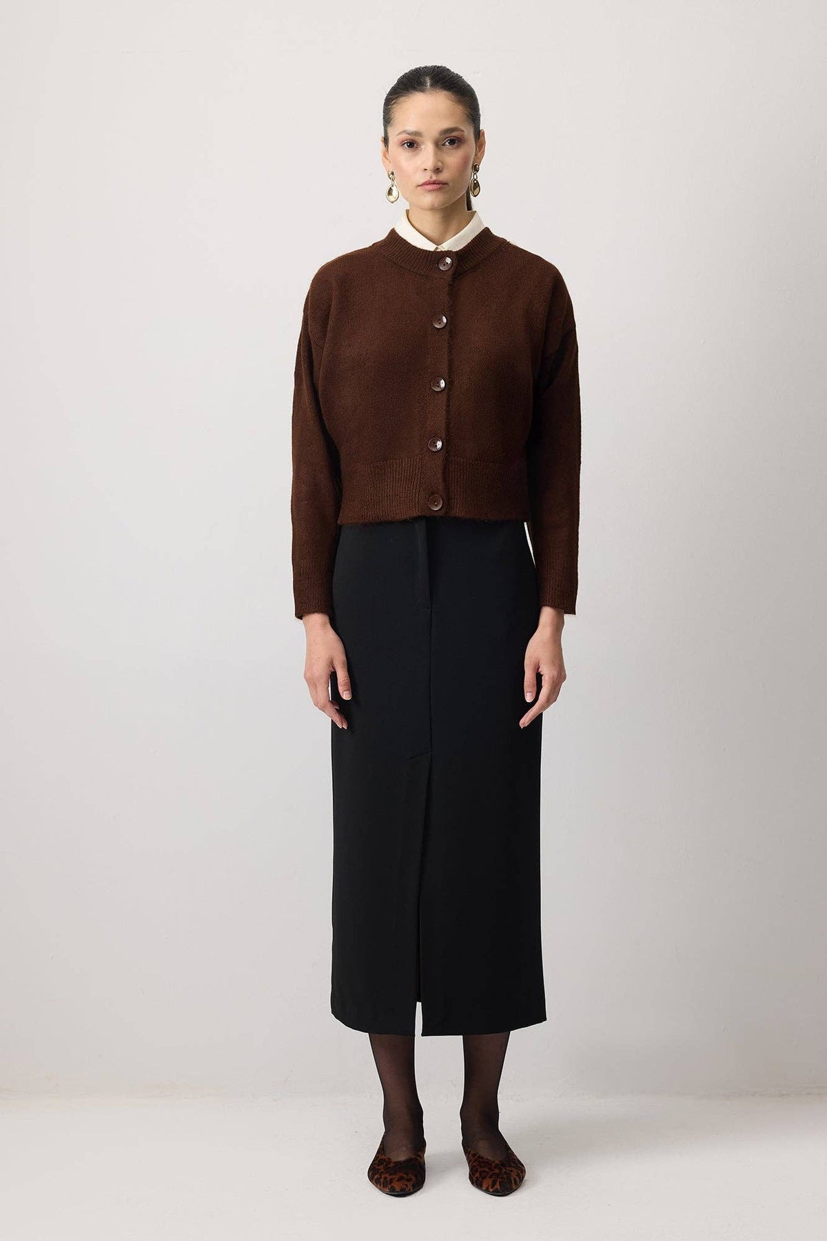 Nadine Cardigan / Umber