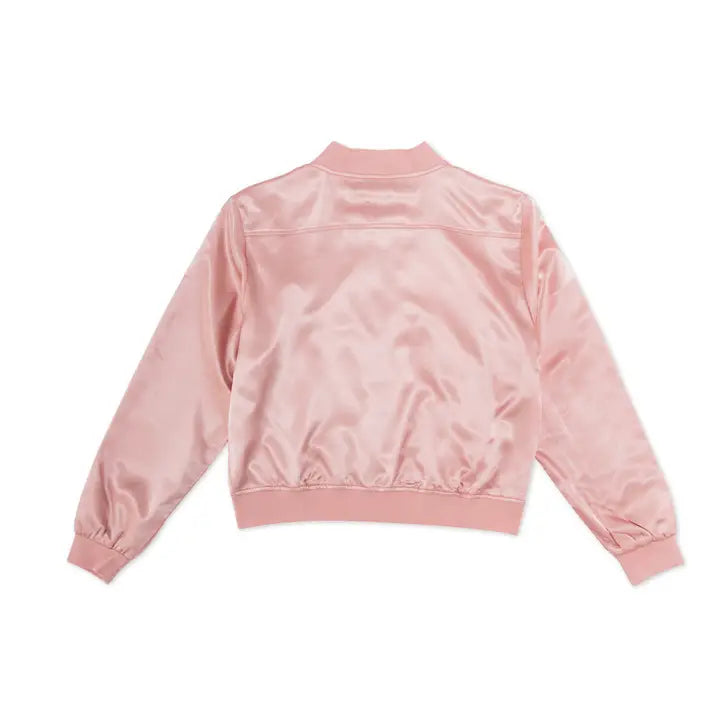 Satin Bomber Jacket