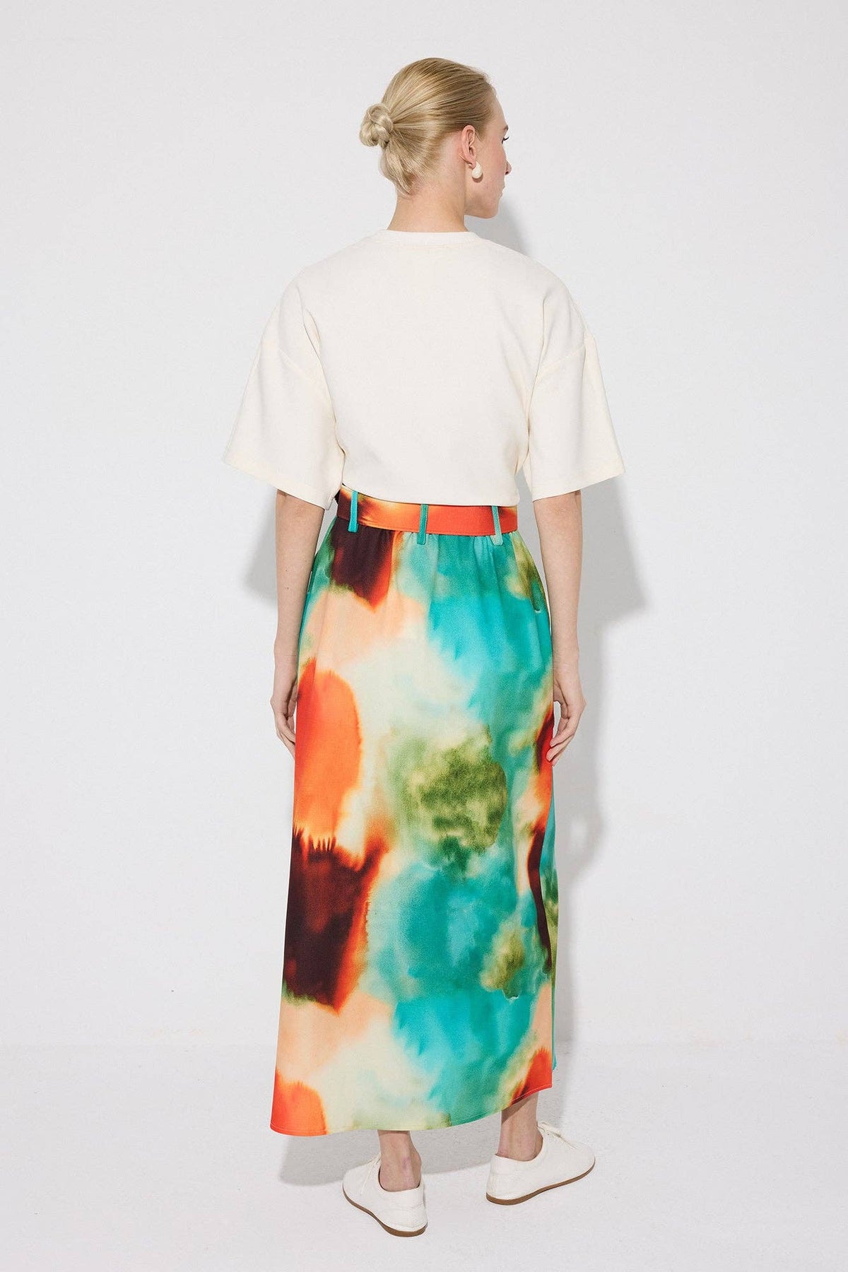 Tati Printed Skirt with Pockets