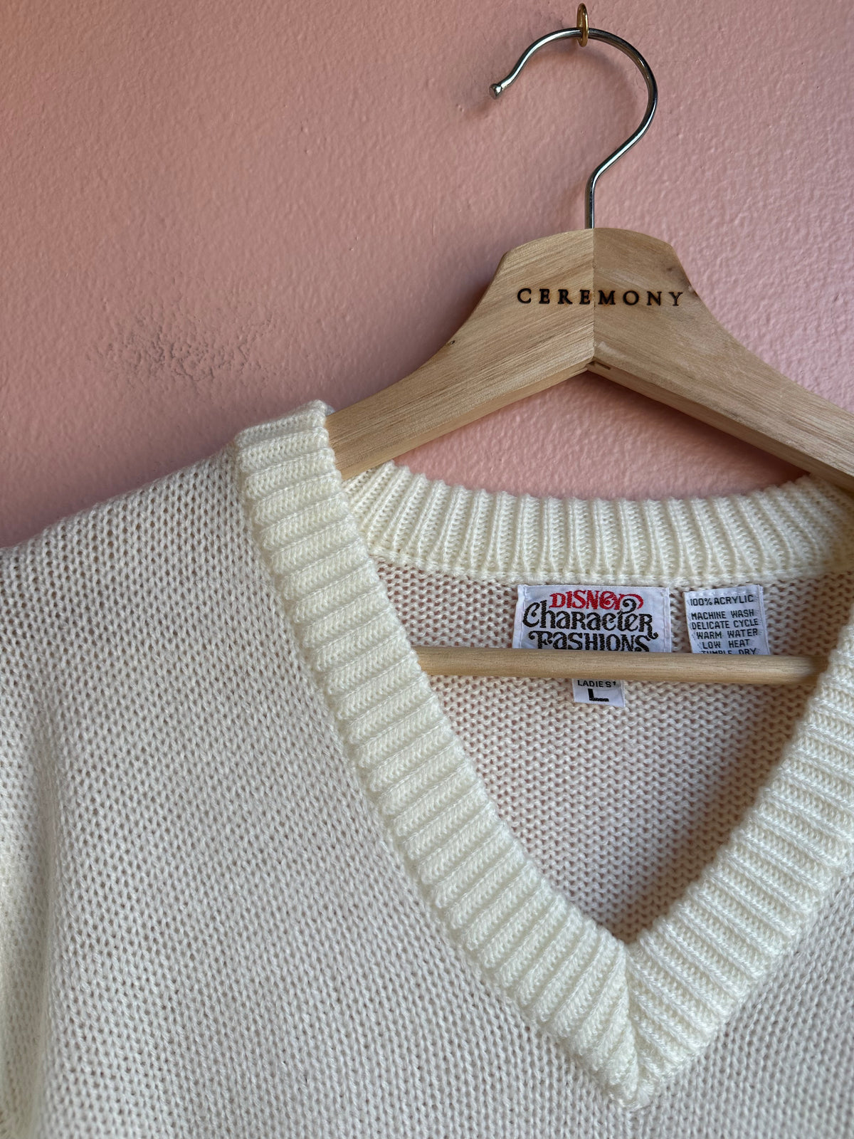 Vintage Mickey Mouse Sweater / Size L