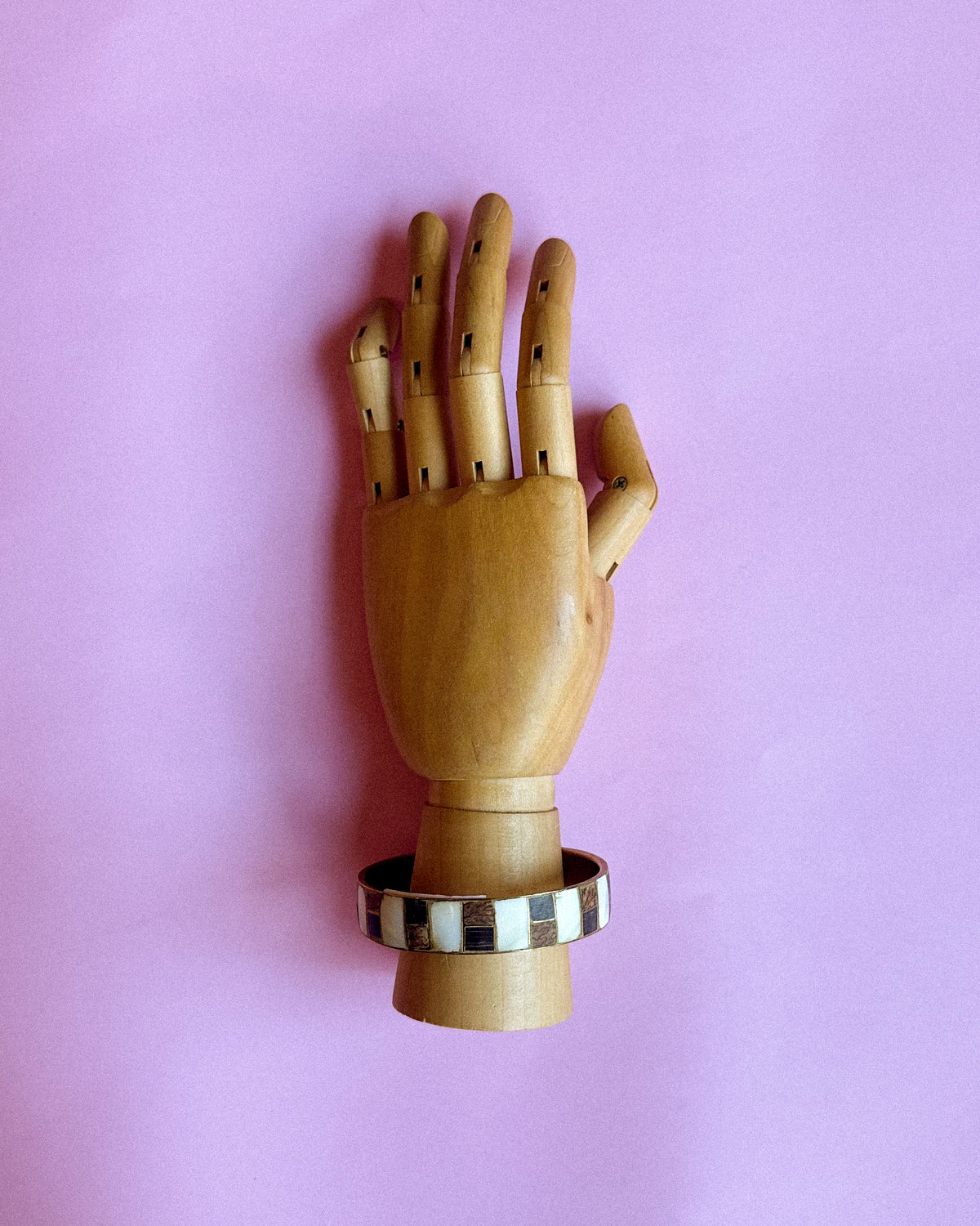 Vintage Bracelet/ Black & White