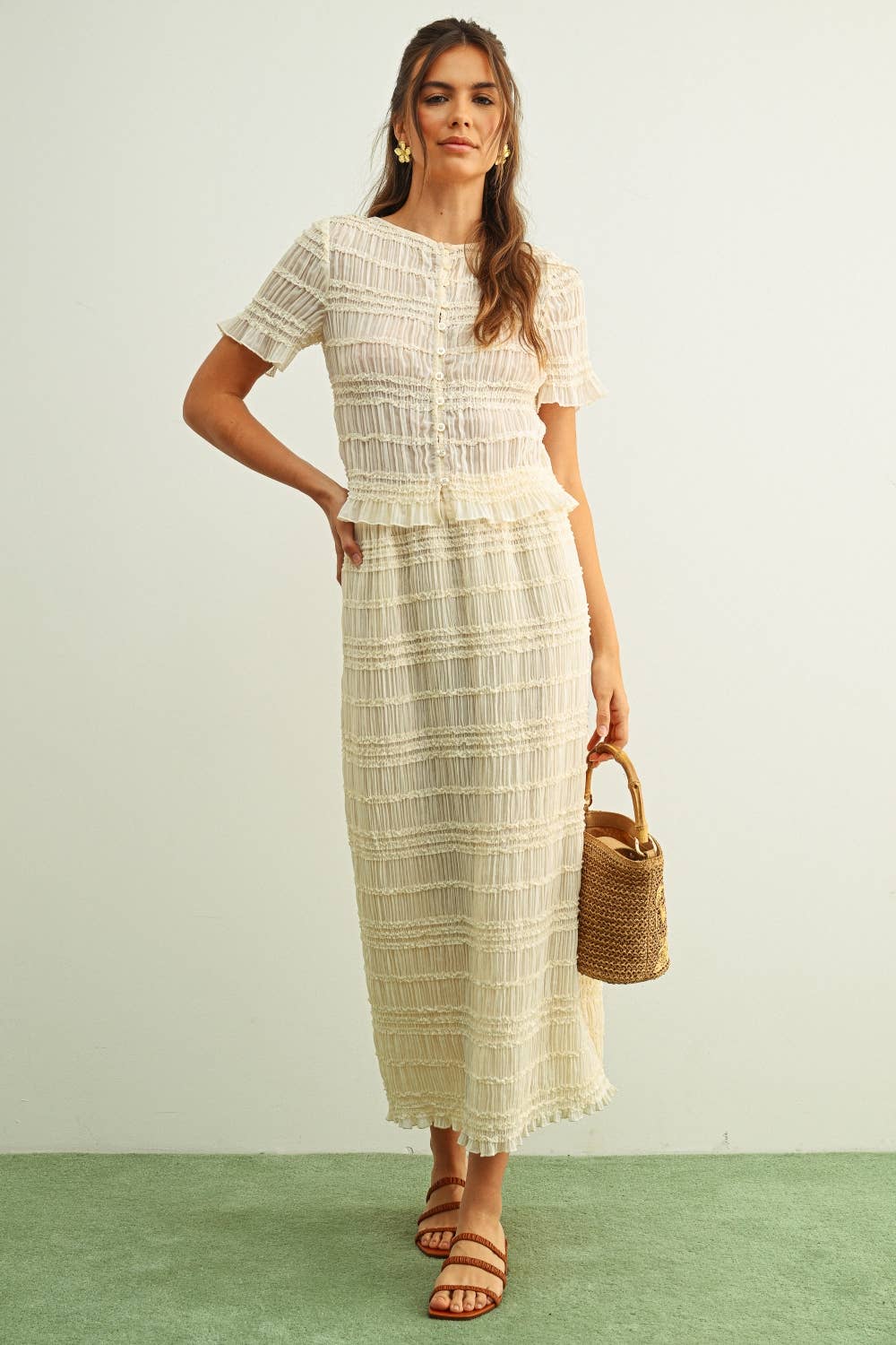 Lacey Top / Ivory