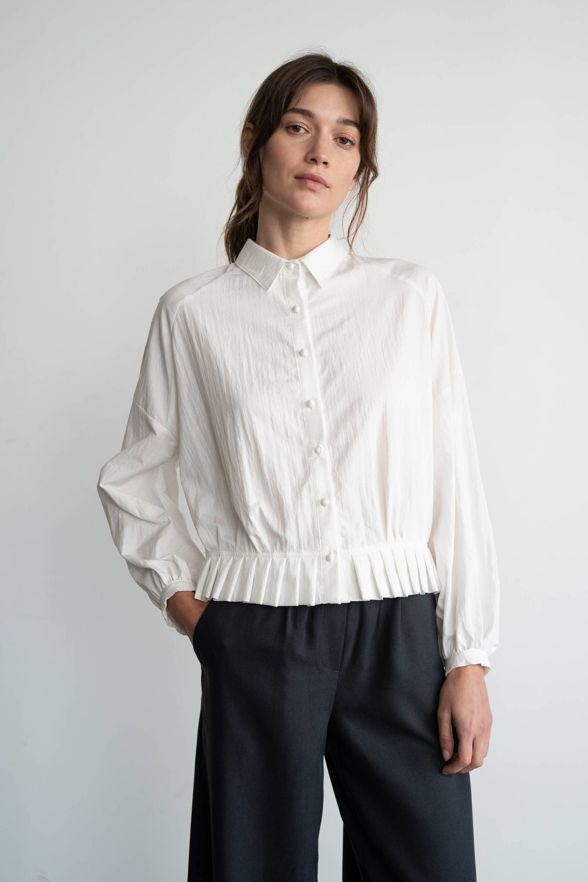 Julie Blouse in White