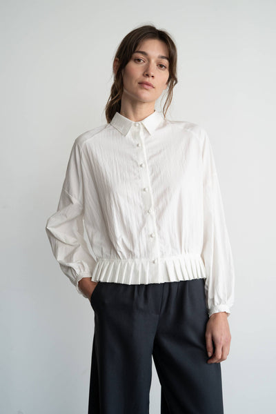 Julie Blouse in White
