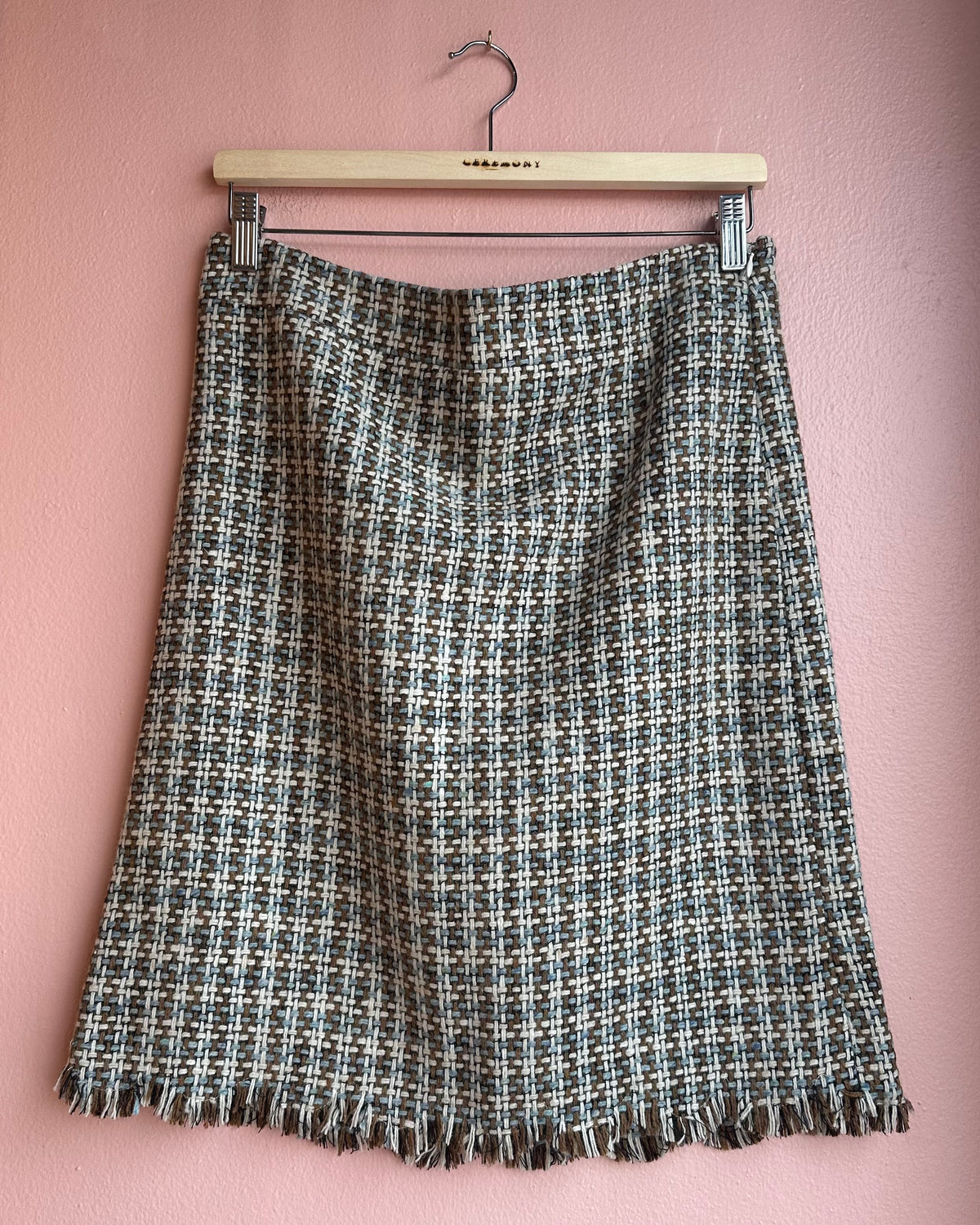 Moschino Wool Skirt / Sz XL