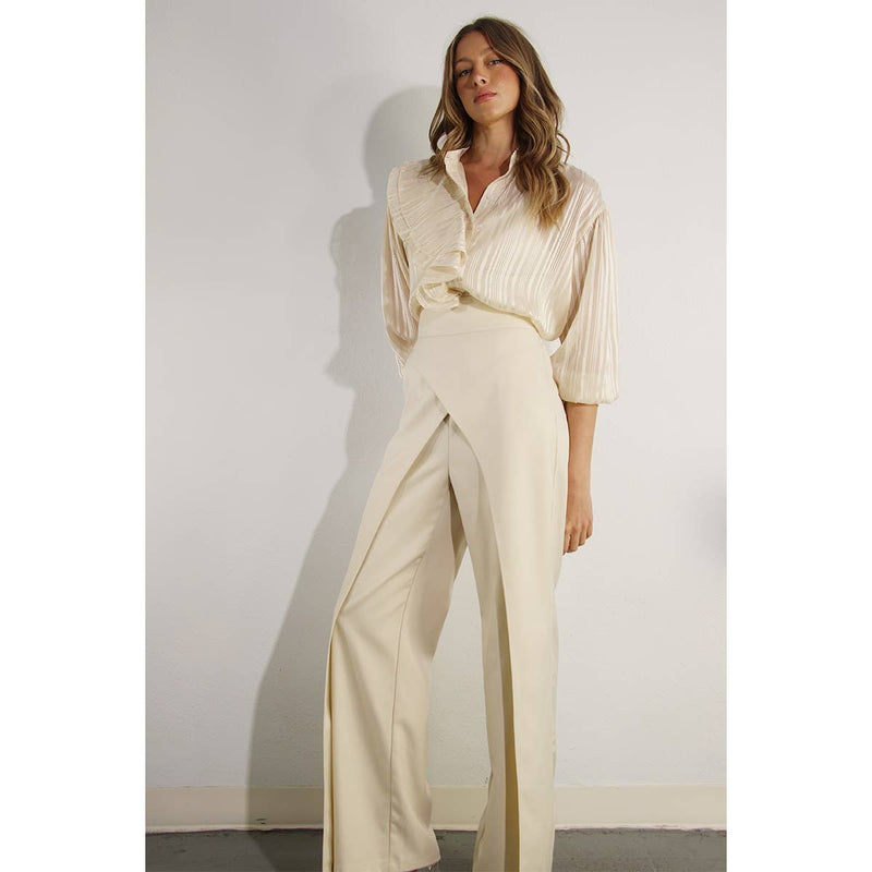 Lysette Back Tie Flyaway Pants