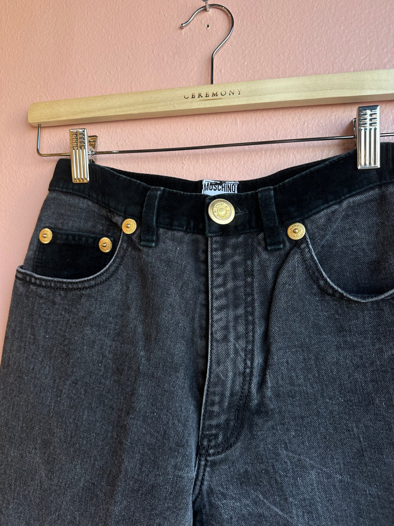 Moschino Black Jeans / SZ 25