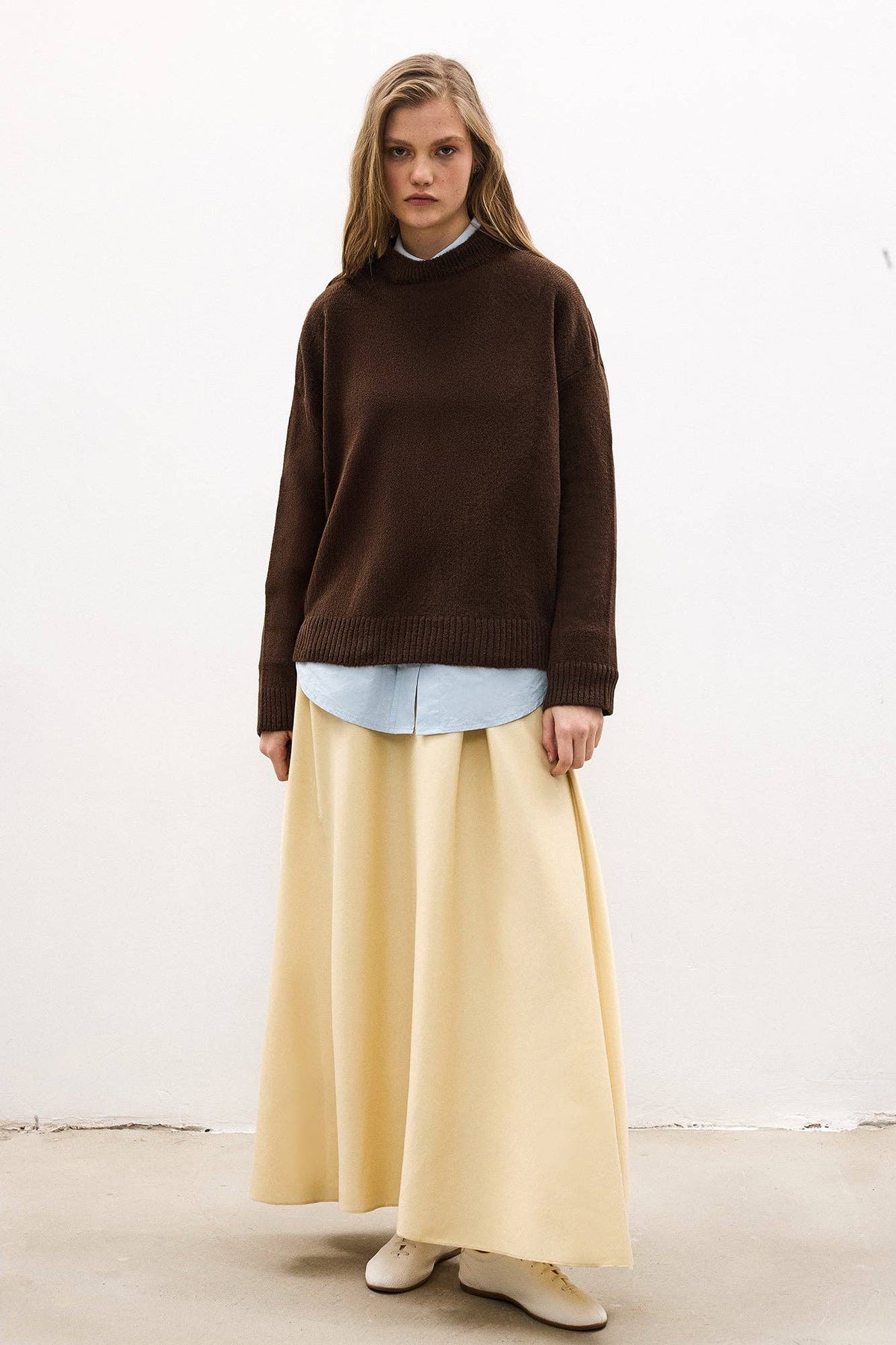 Chessy Sweater / Brown