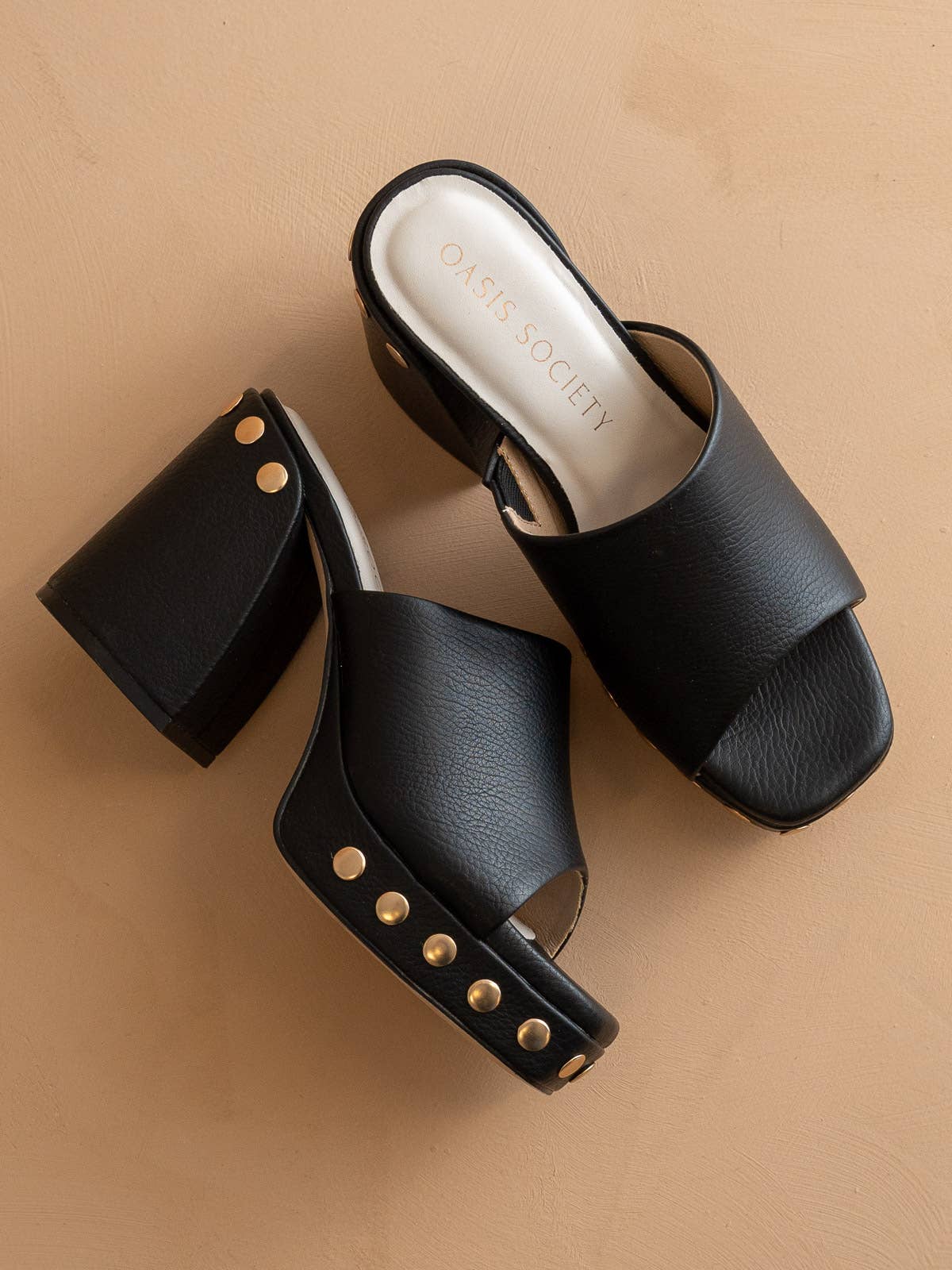 Leona Studded Platform Heel