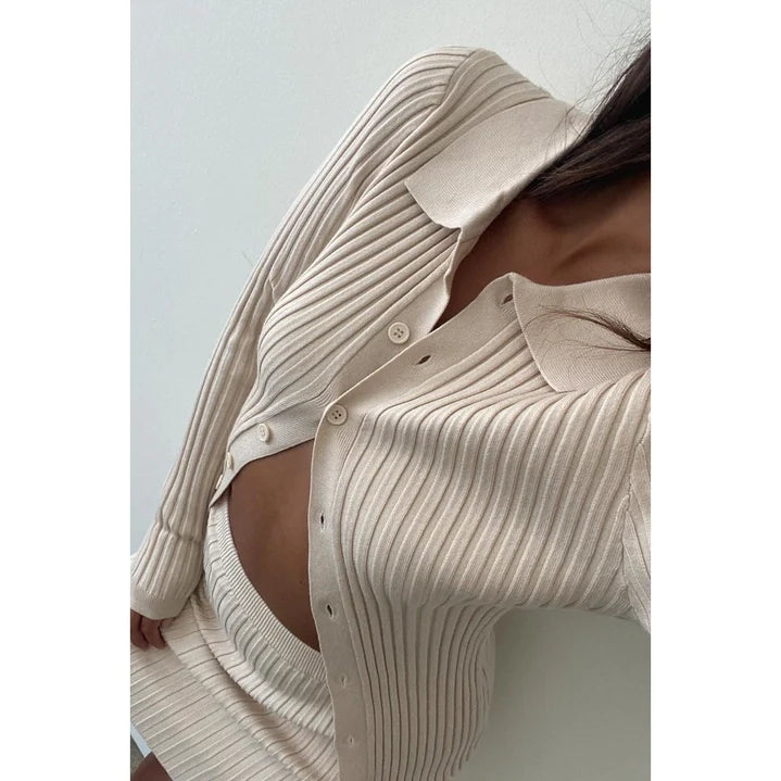 Cleo Rib Knit Skirt