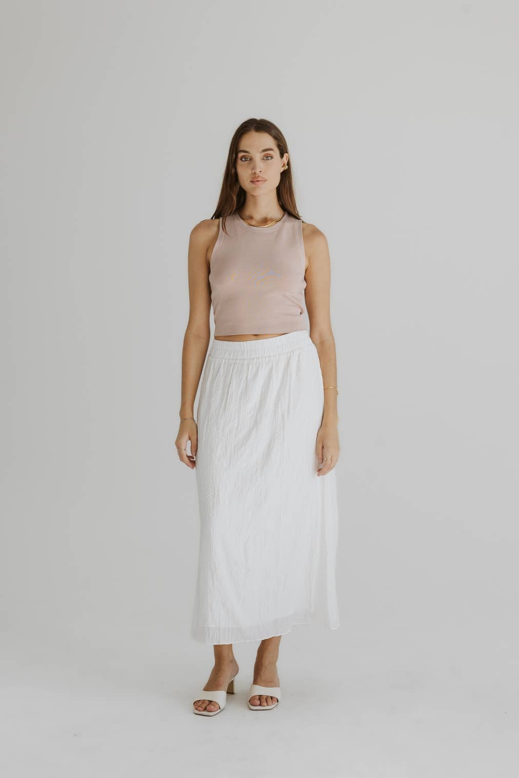 Simone Top in Blush