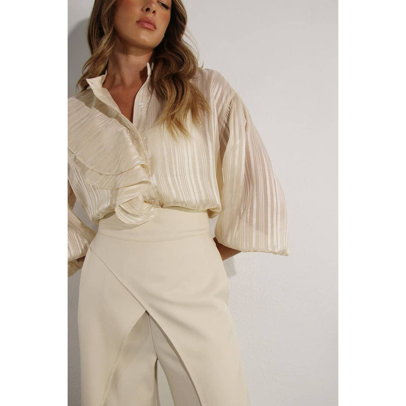 Arena Ruffle Blouse