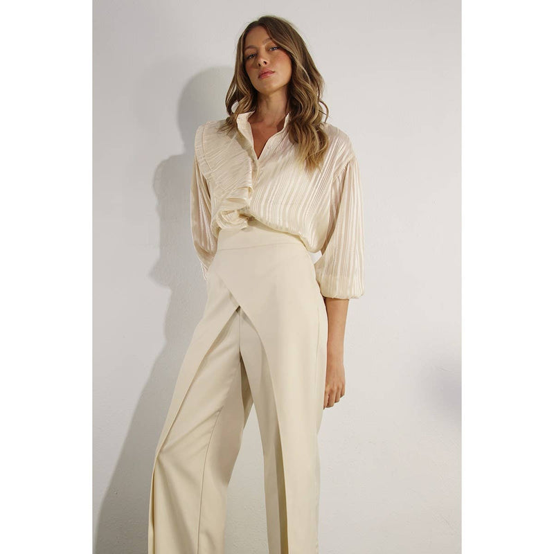 Lysette Back Tie Flyaway Pants