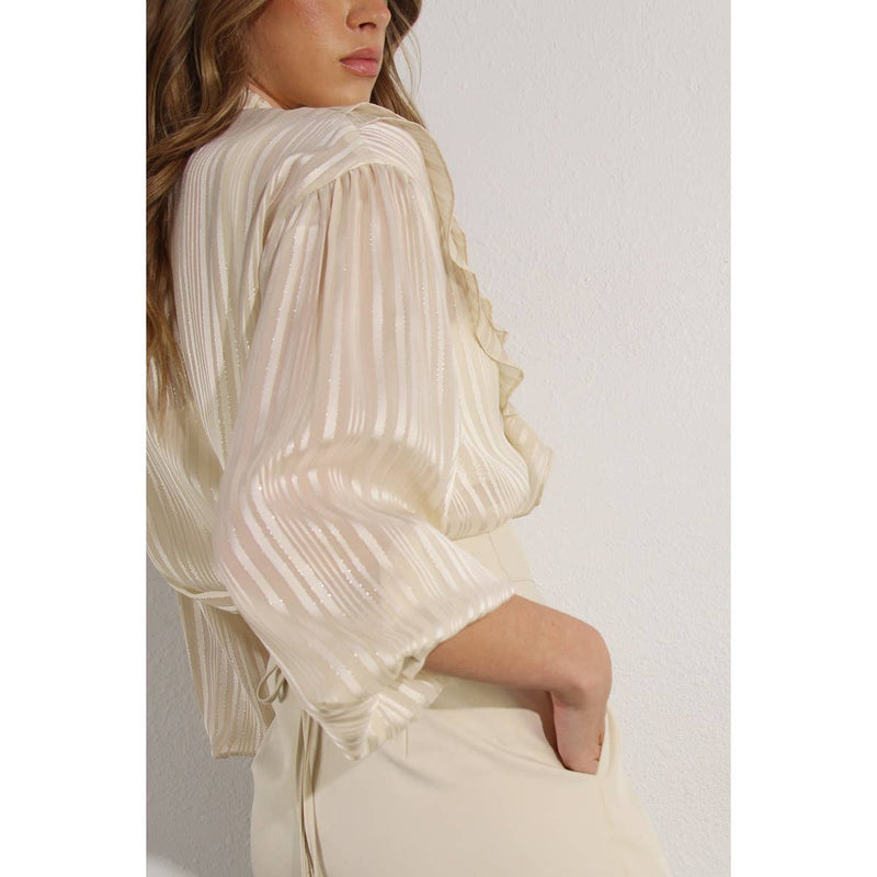 Arena Ruffle Blouse