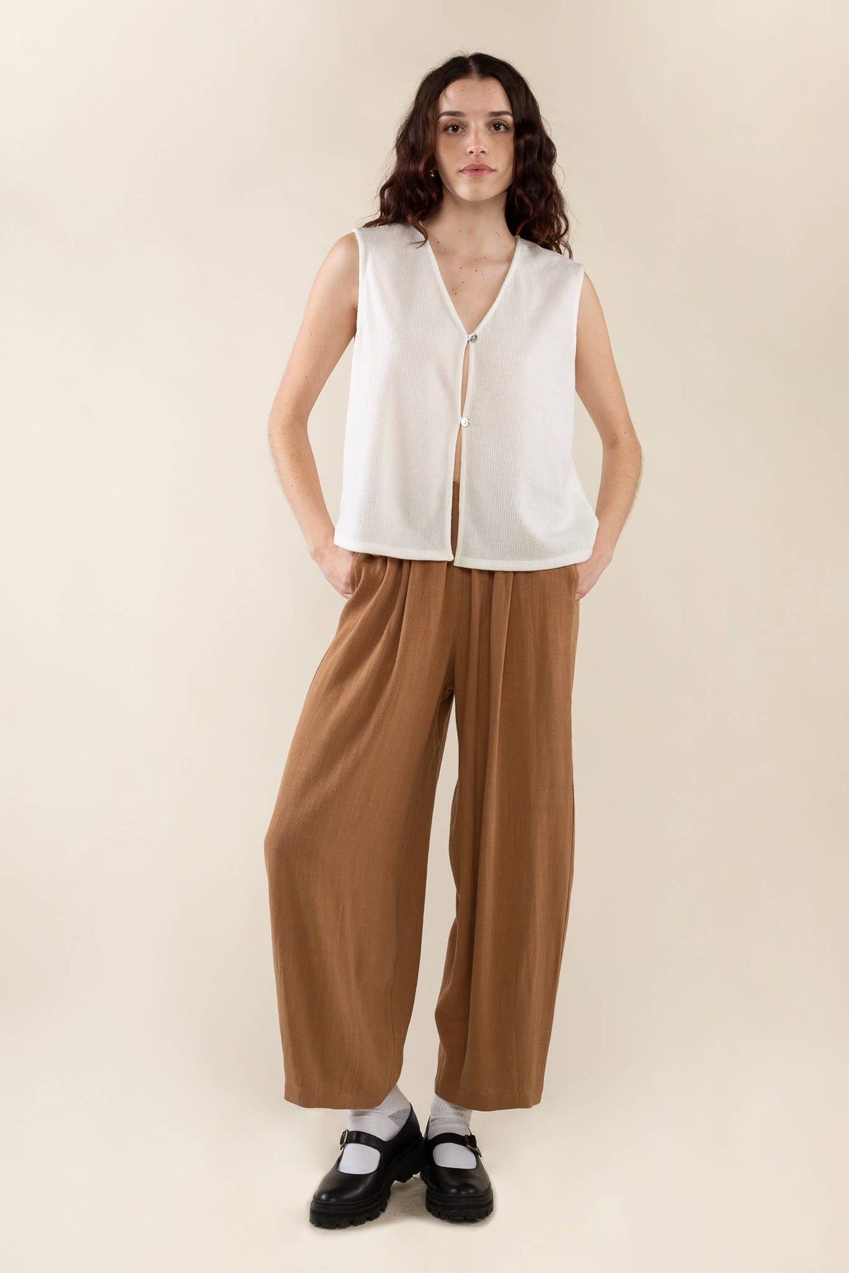 Linen Lantern Pant