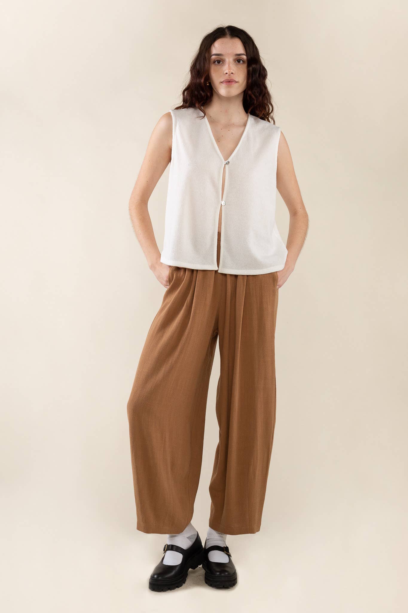 Linen Lantern Pant