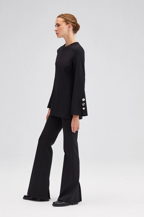Studded Poplin Shirt