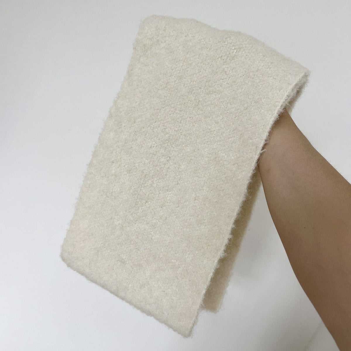 Wool Blend Boucle Scarf / Various Colors