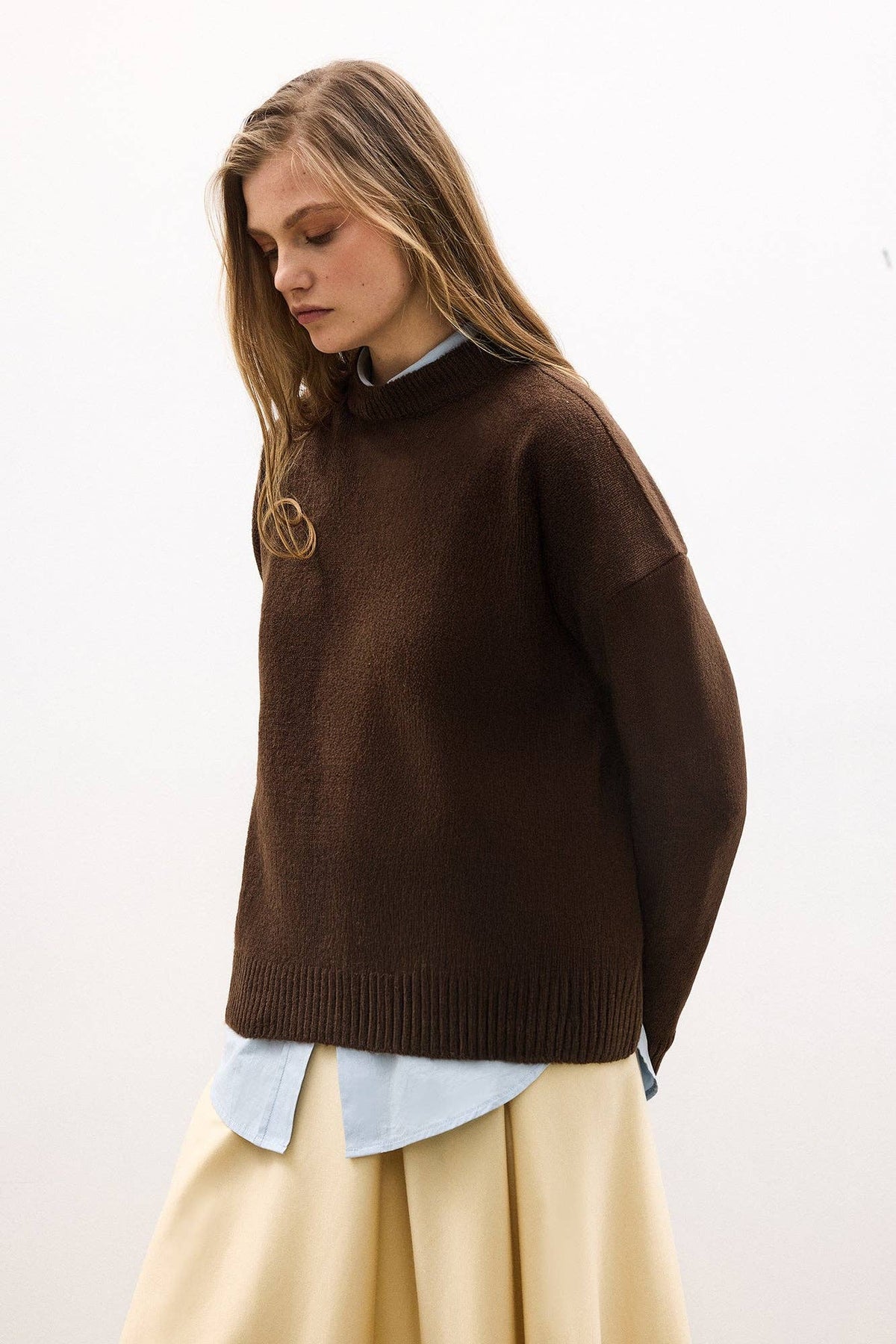 Chessy Sweater / Brown
